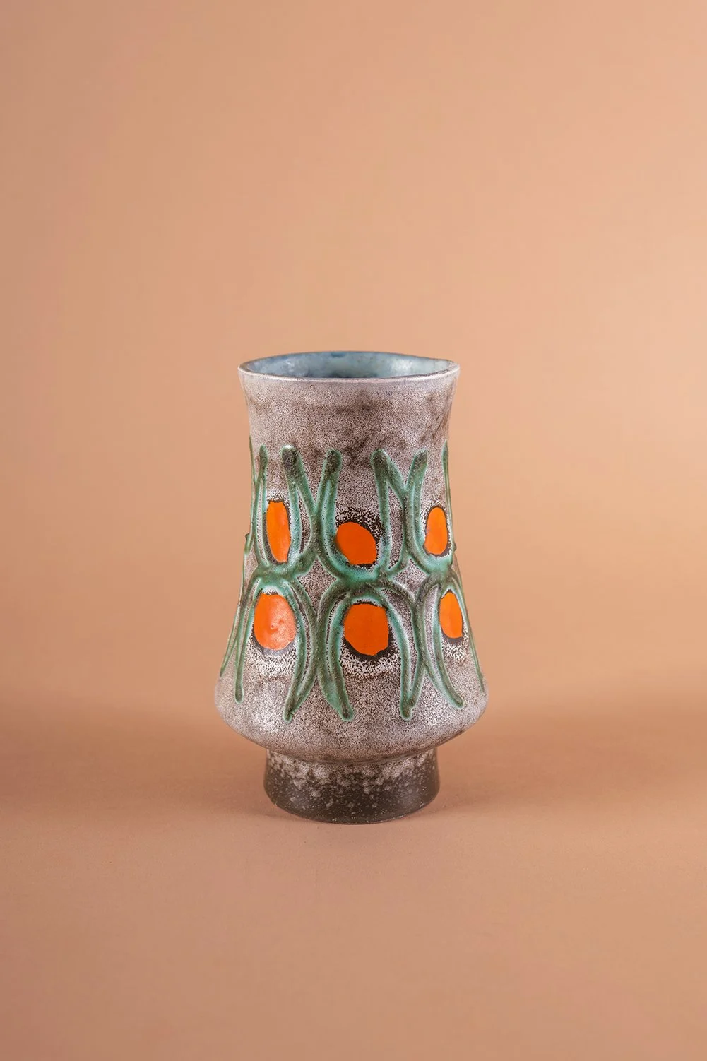 Strehla Keramik Vase, Model 1233