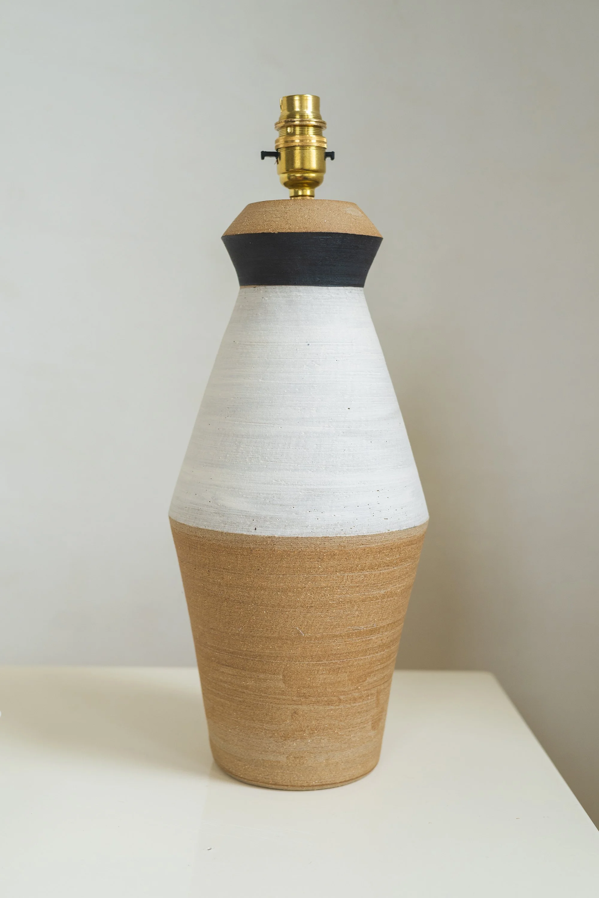 Adam Ross Totem Stoneware Lamp