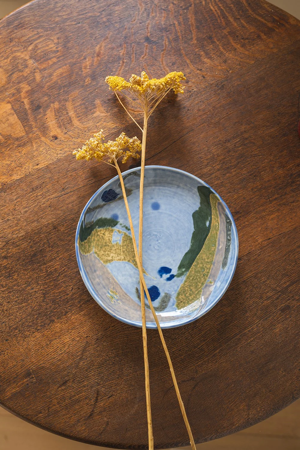 Lesley Williams Abstract Glazed Plate