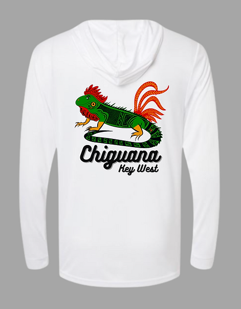 White UV Fishing Shirt with Hood