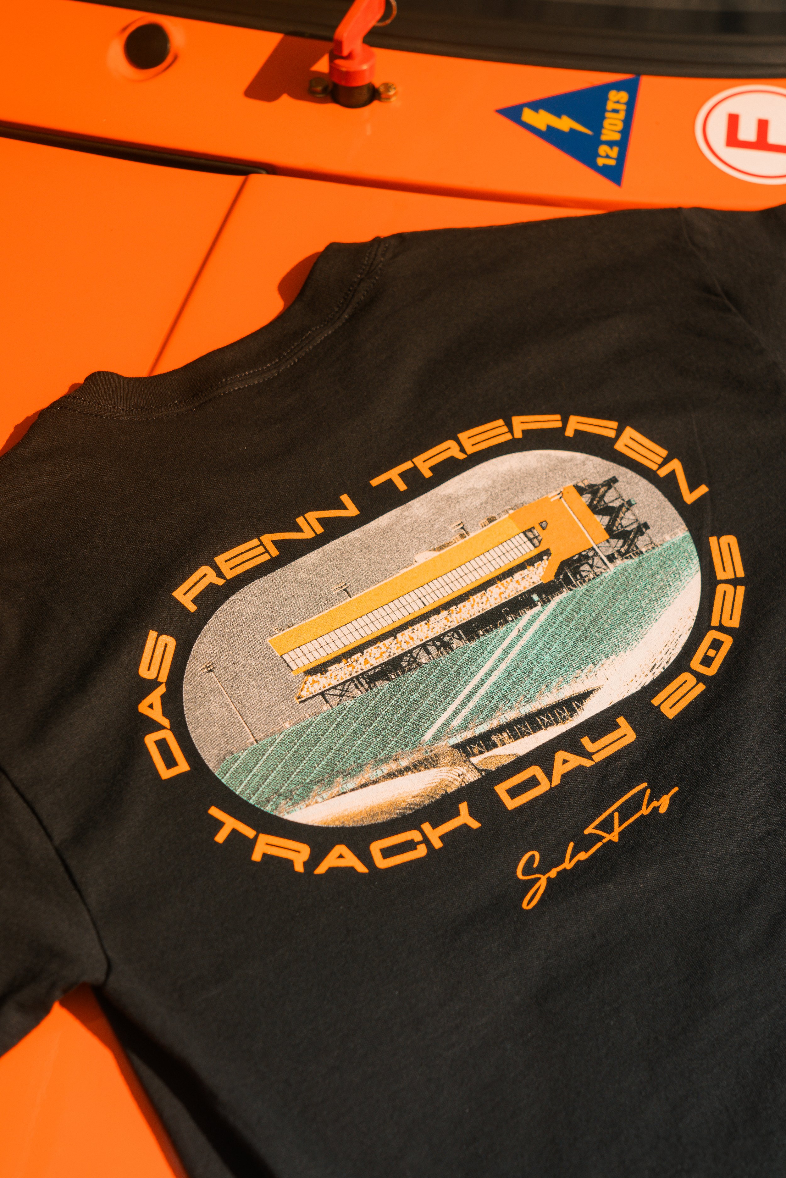 Track Day Title T-shirt Sponsor