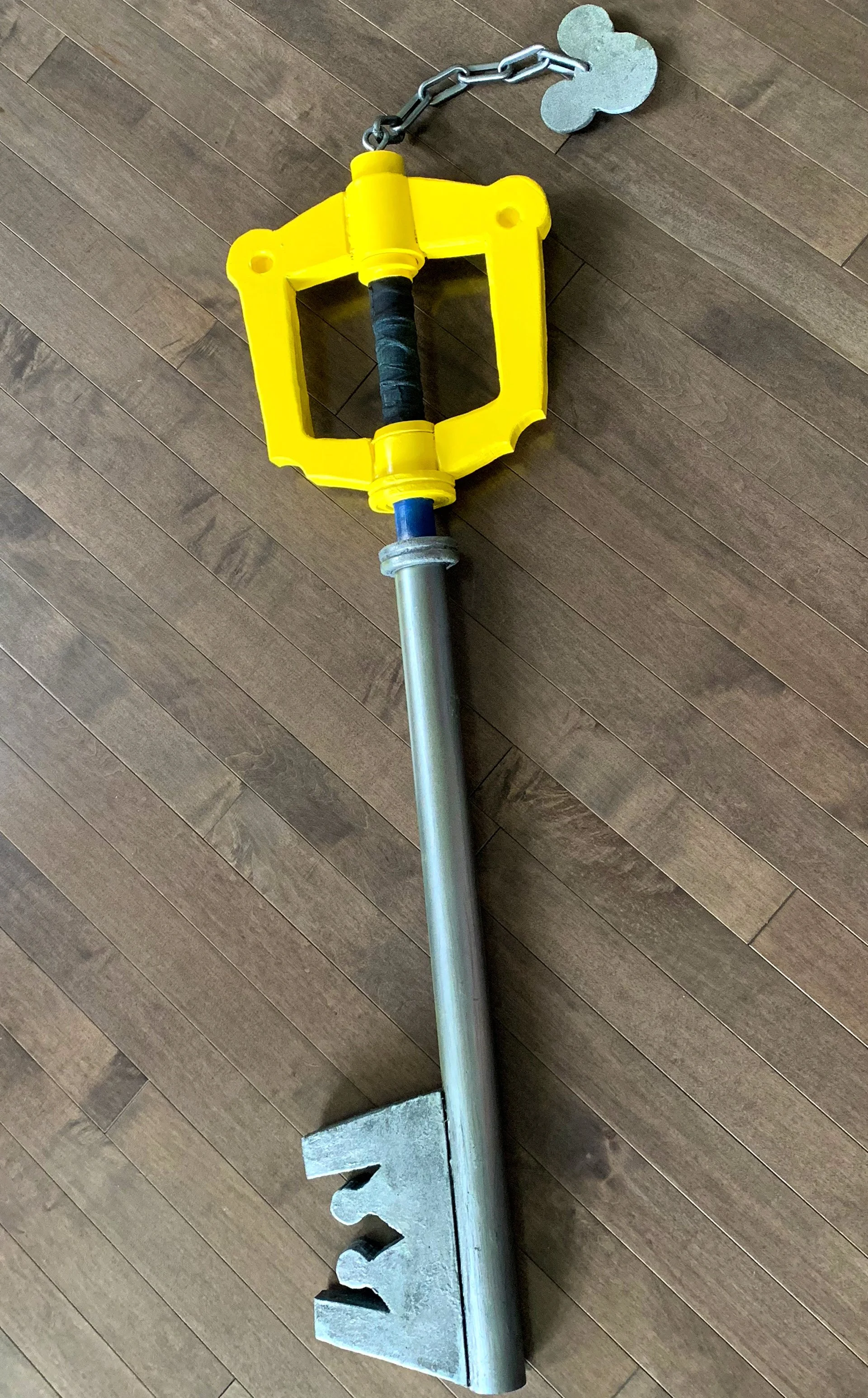 Keyblade | EVA Foam, Wood, PVC Pipe, Acrylic Paint | Personal Project