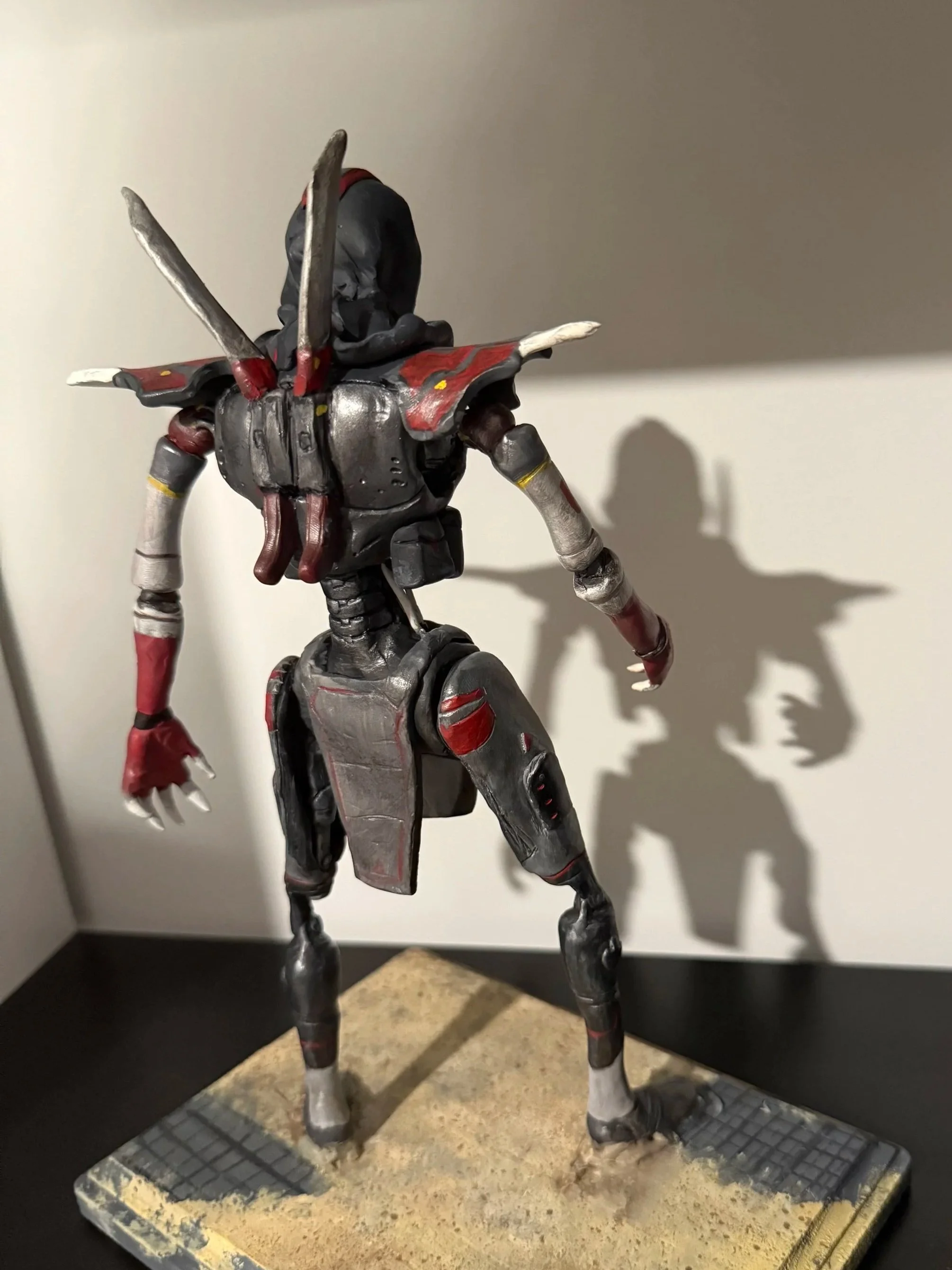 Revenant (Apex Legends) | Polymer Clay, Wire, Acrylic Paint