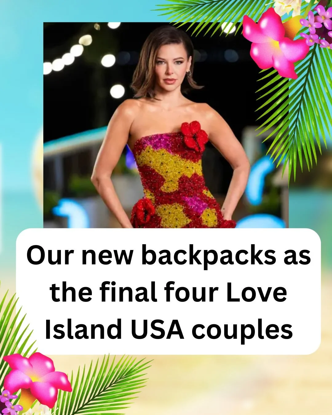 Our new backpacks as the final four Love Island USA couples!! 

Are you also not mentally ready to leave the villa yet? Do you agree with our selections? Let us know!!

Come see us on Granville island to see all our back to school selections!

#lovei