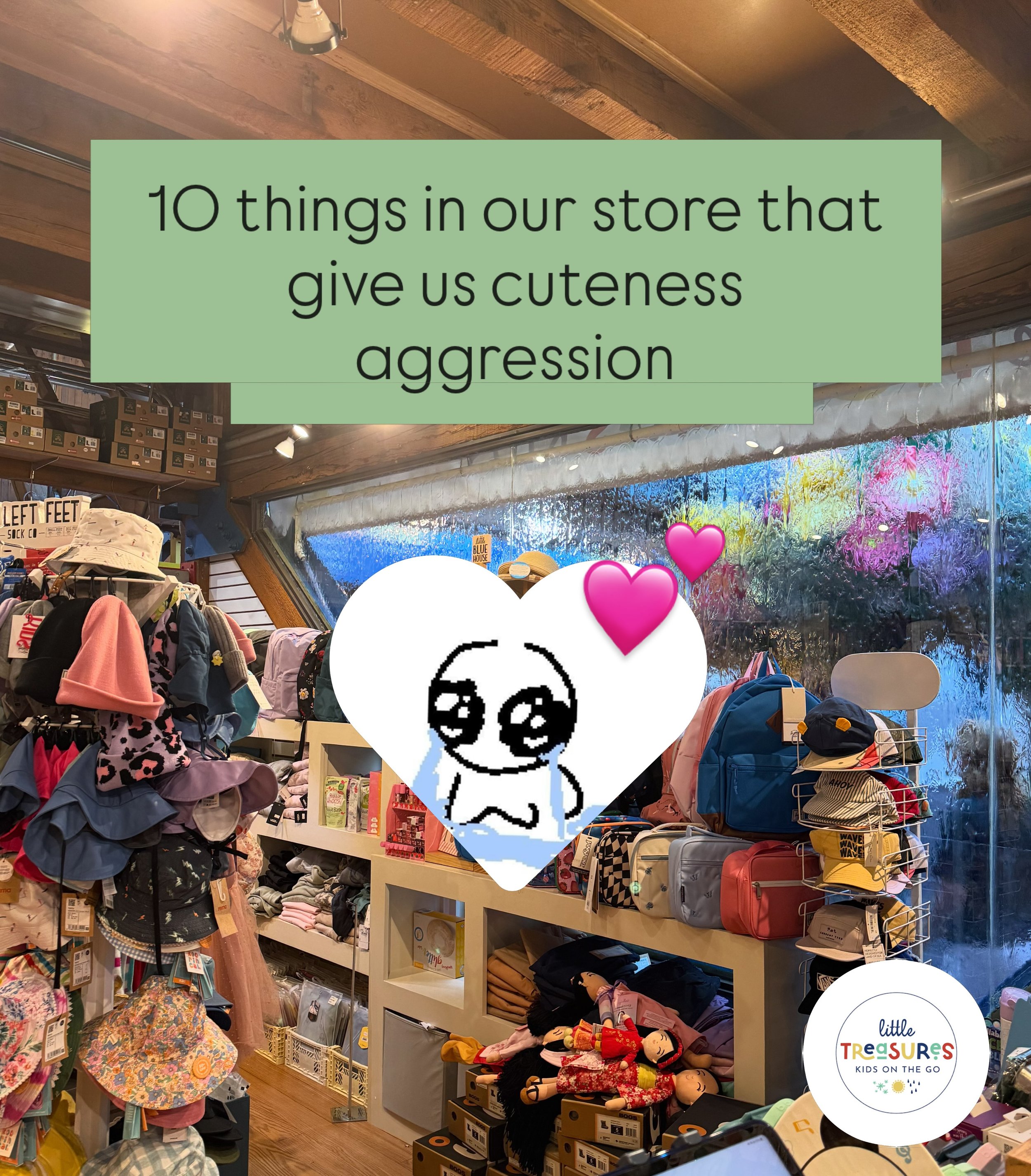 10 things in our store that give us cuteness aggression 💕

Each customer that comes into our store brightens our day, I swear we have the most wonderful and friendly customers of all! So grateful for you all everyday !