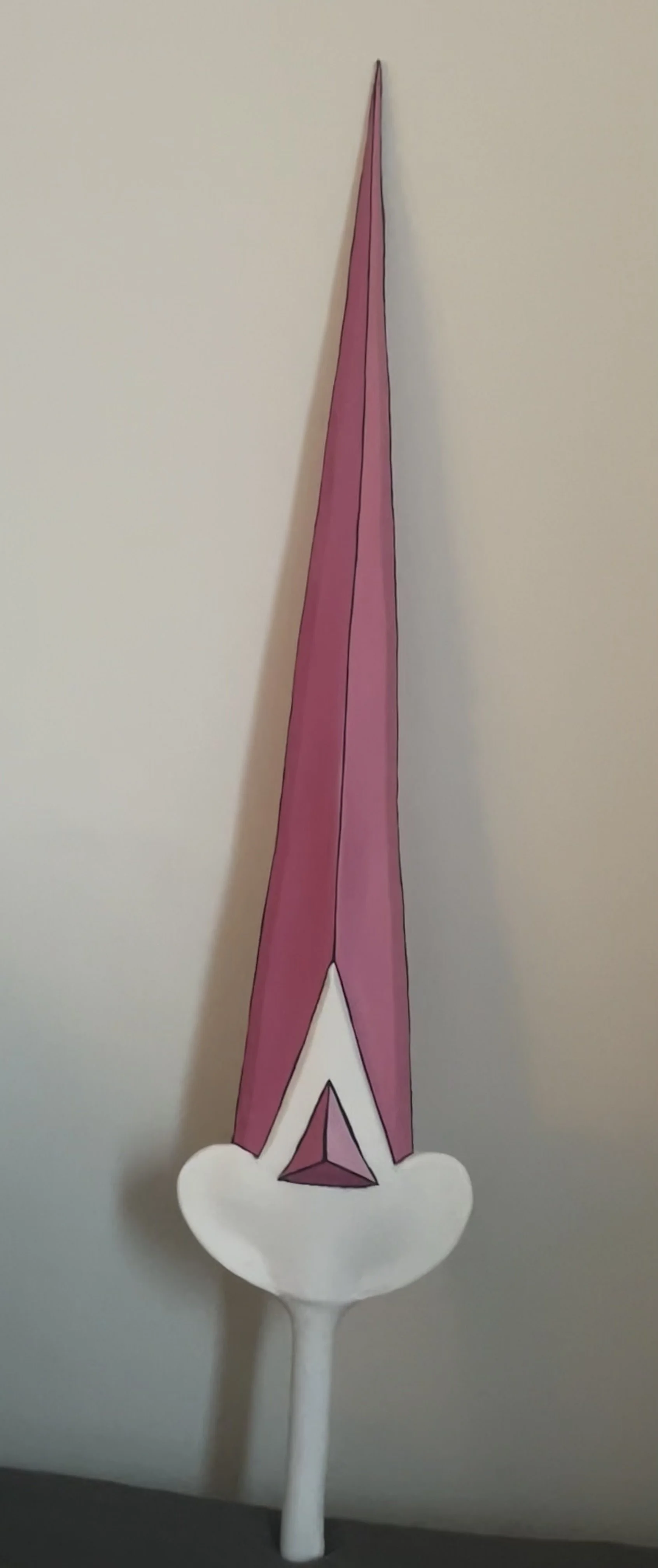 Crystal Sword | EVA Foam, Wood, Acrylic Paint | Personal Project
