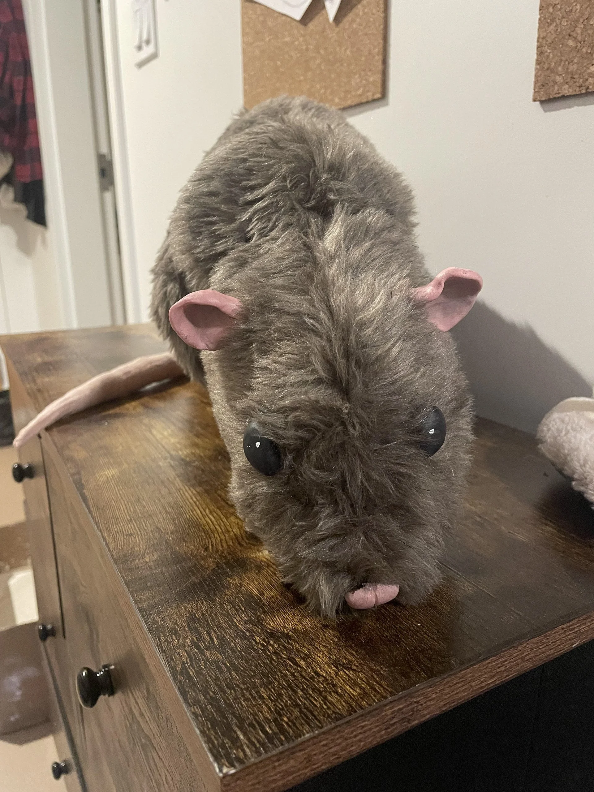 Baby Rat | Polyester, Polymer Clay | Loose Assemblage | Theatre | Dir. Jack Mosher/Nico Pante