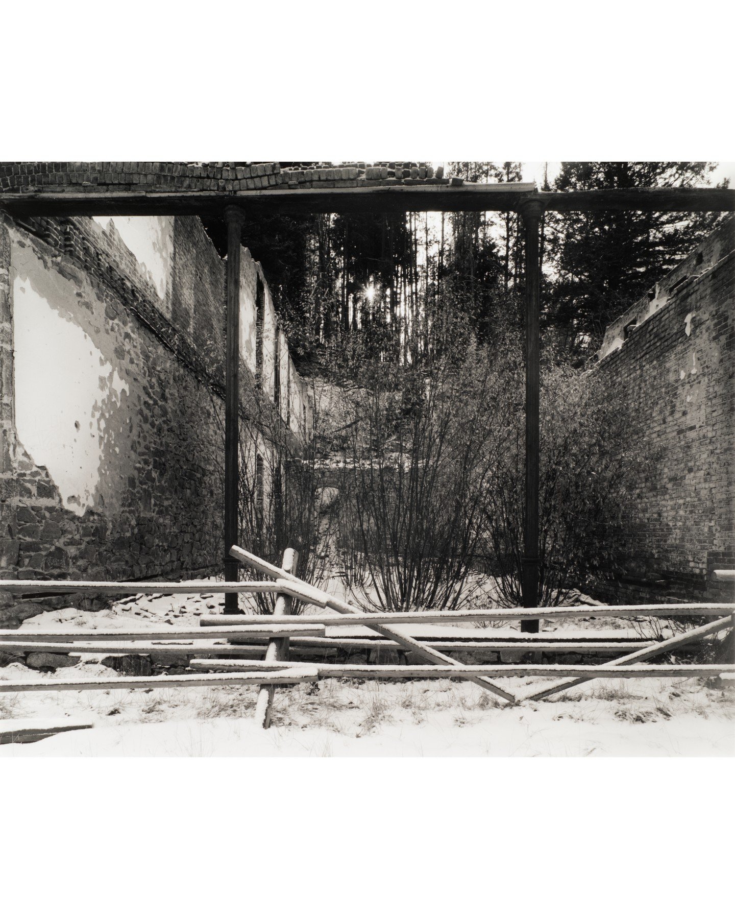 A recent interest of mine has been on the emptiness of the Western U.S., partly a response to the ramping up of rhetoric of developing and industrializing the lands out here.

This photo is from Granite, a former mining town in Western Montana. Its r