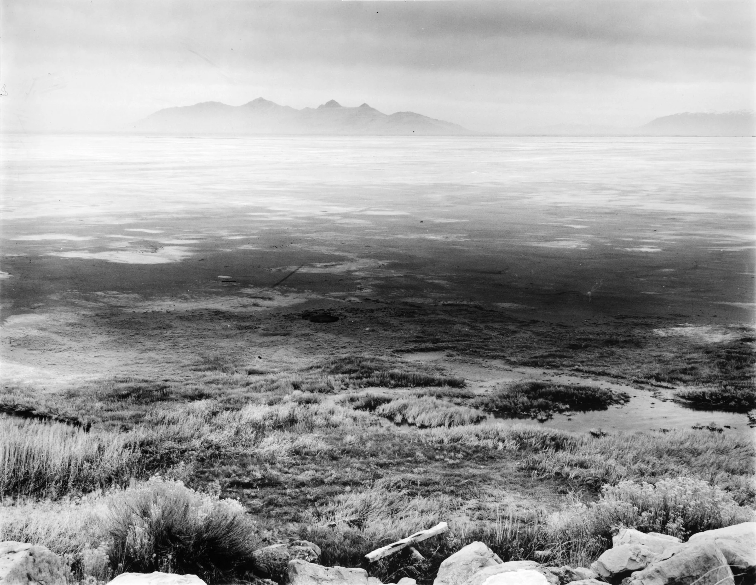 Dessicated Lake Bed, Great Salt Lake, Utah