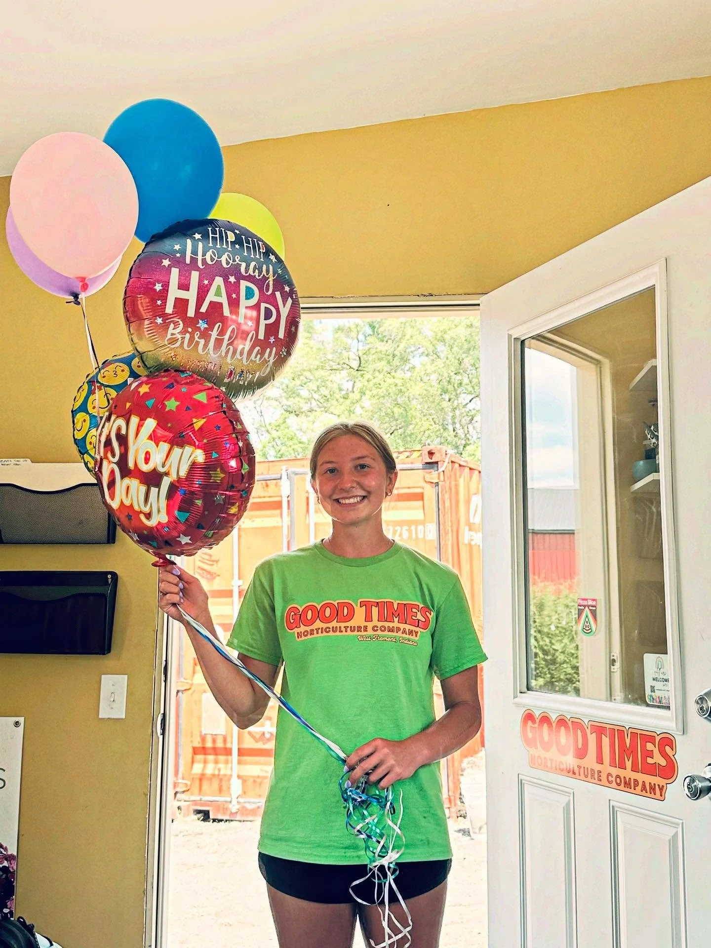 Our budding horticultural superpower takes another trip around the sun. Happy Birthday, Karleigh! #goodtimes 

#dirtroadnursery 
#teamworkmakesthedreamwork 
#livelovelandscape 
#resourceoverretail 
#letsgethorticultural