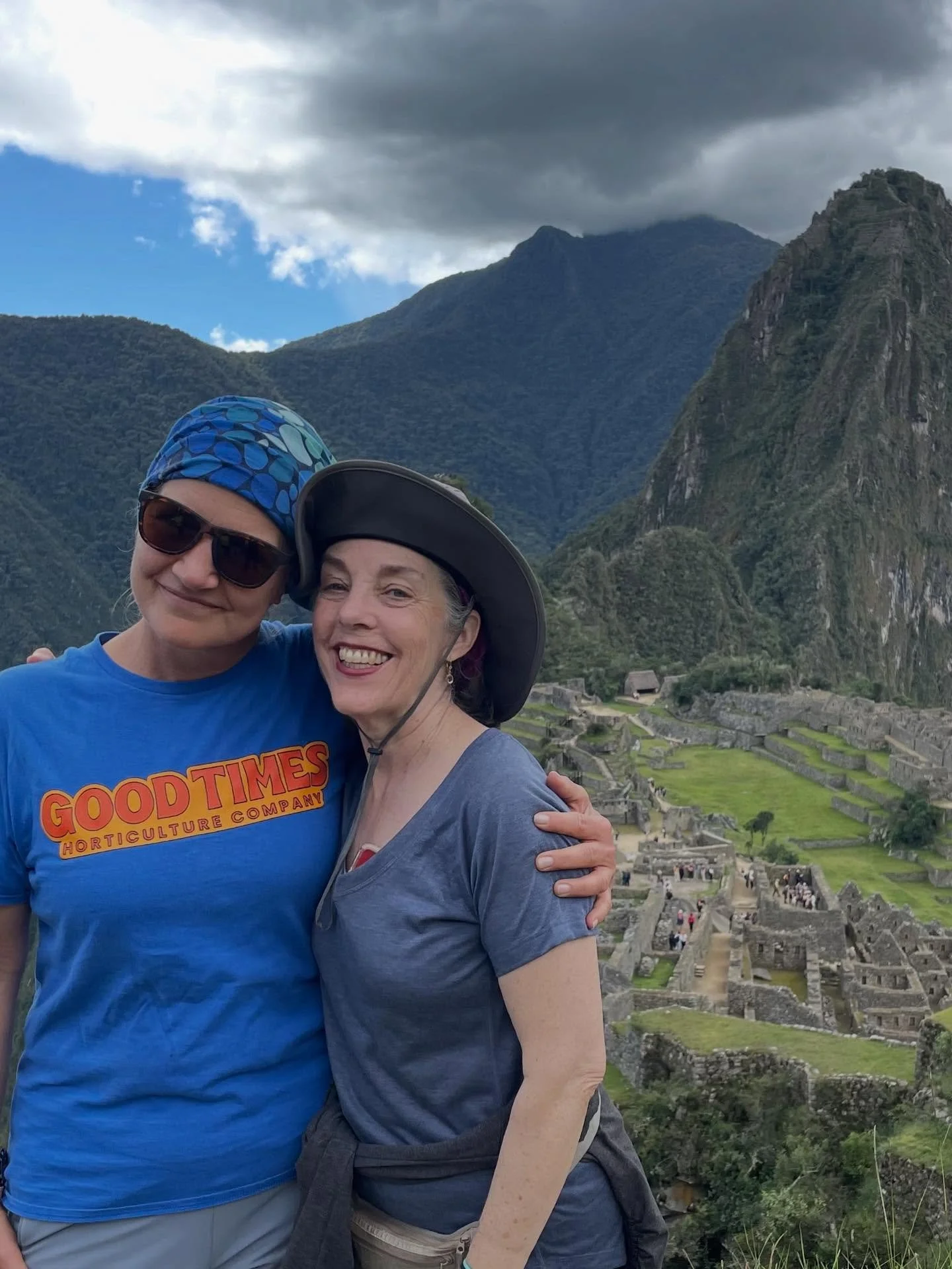 Seeing the Good Times classic tee in Machu Picchu was definitely not on our bingo card. A huge THANK YOU to @coachmecarey for sharing a little piece of this West Fremont energy in the clouds of one the world&rsquo;s greatest wonders.  Fitting isn&rsq