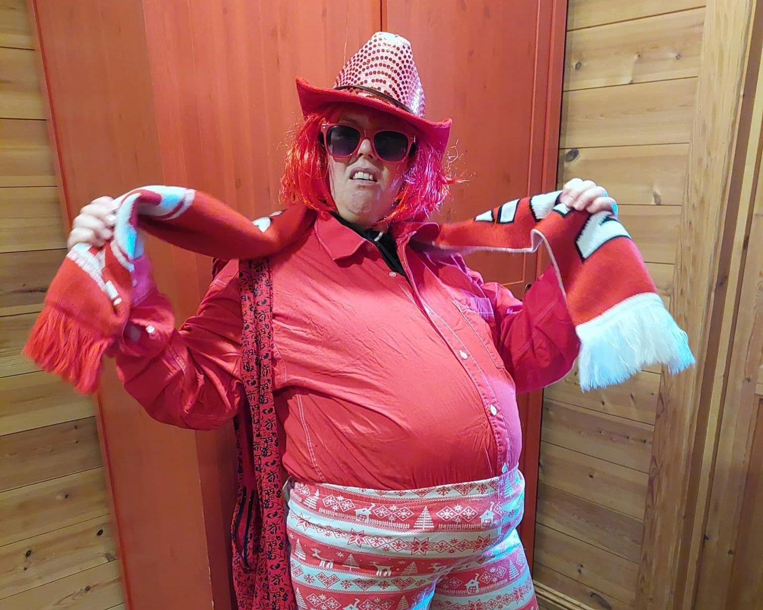 Leik og moro med de tilsette i Aadland gards- og friluftsbarnehage