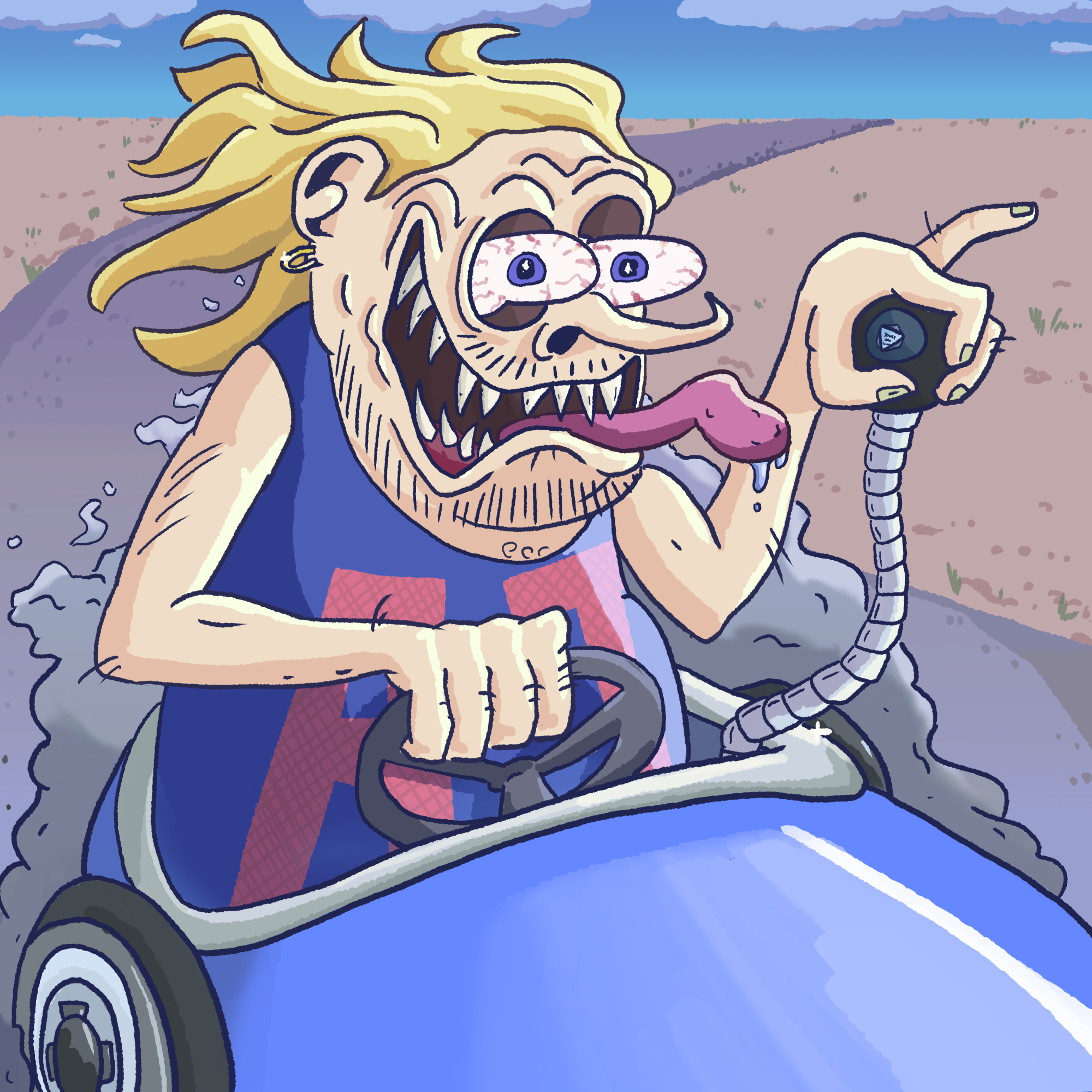 Rat Fink Self Portrait