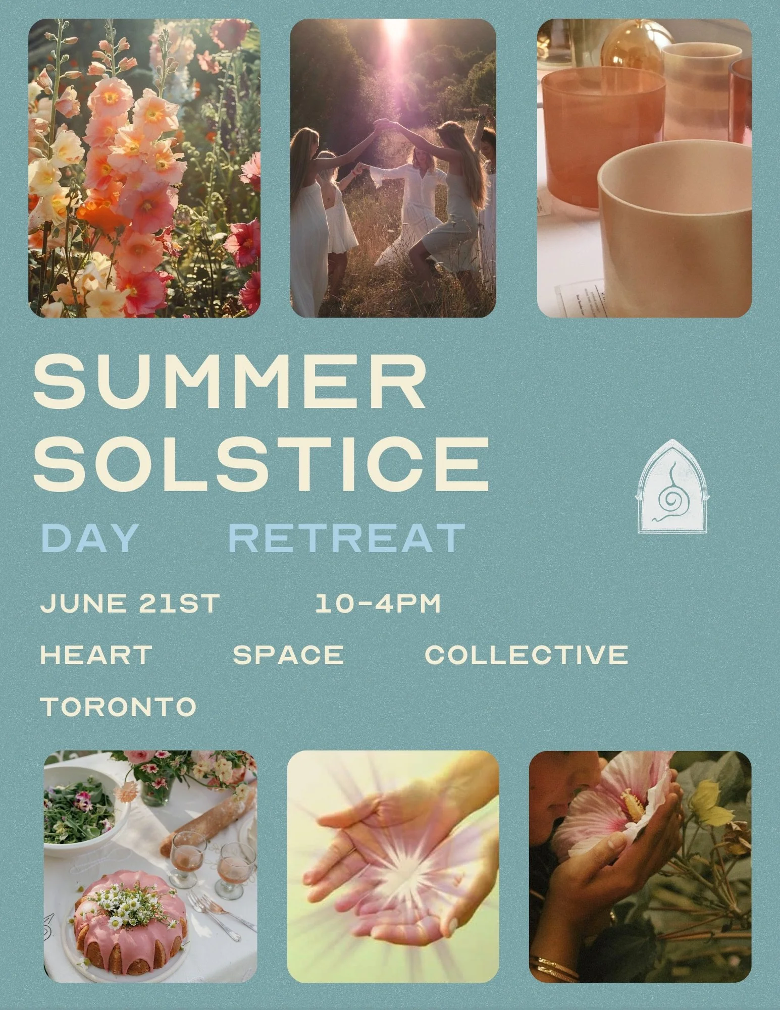 We&rsquo;re so excited to finally share that we&rsquo;re offering another day retreat on the summer solstice! This is an opportunity to go deep and tap into your true medicine. 

Together, we will activate the heart opening power of the summer solsti