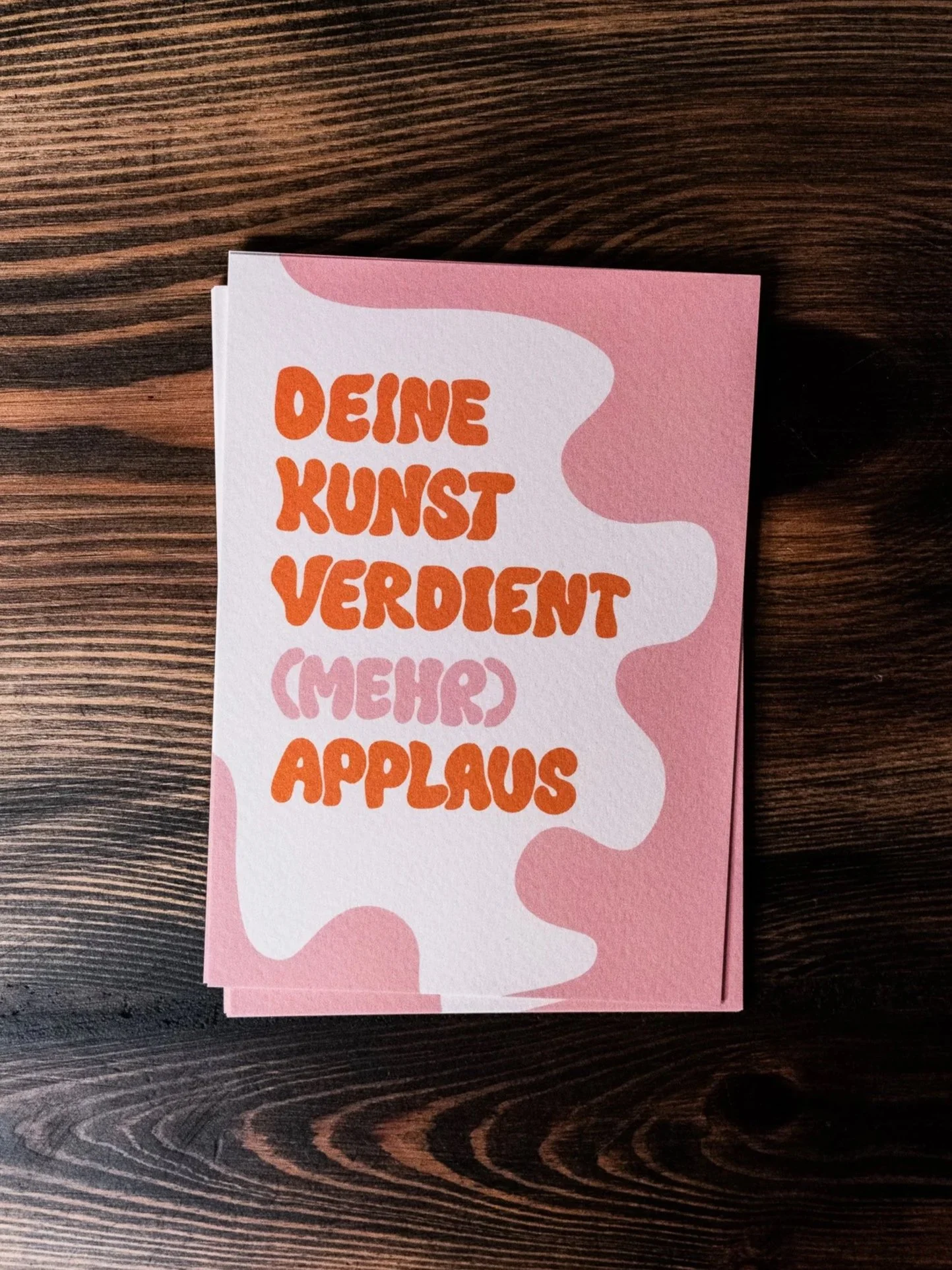 Deine Kunst verdient (mehr) Applaus