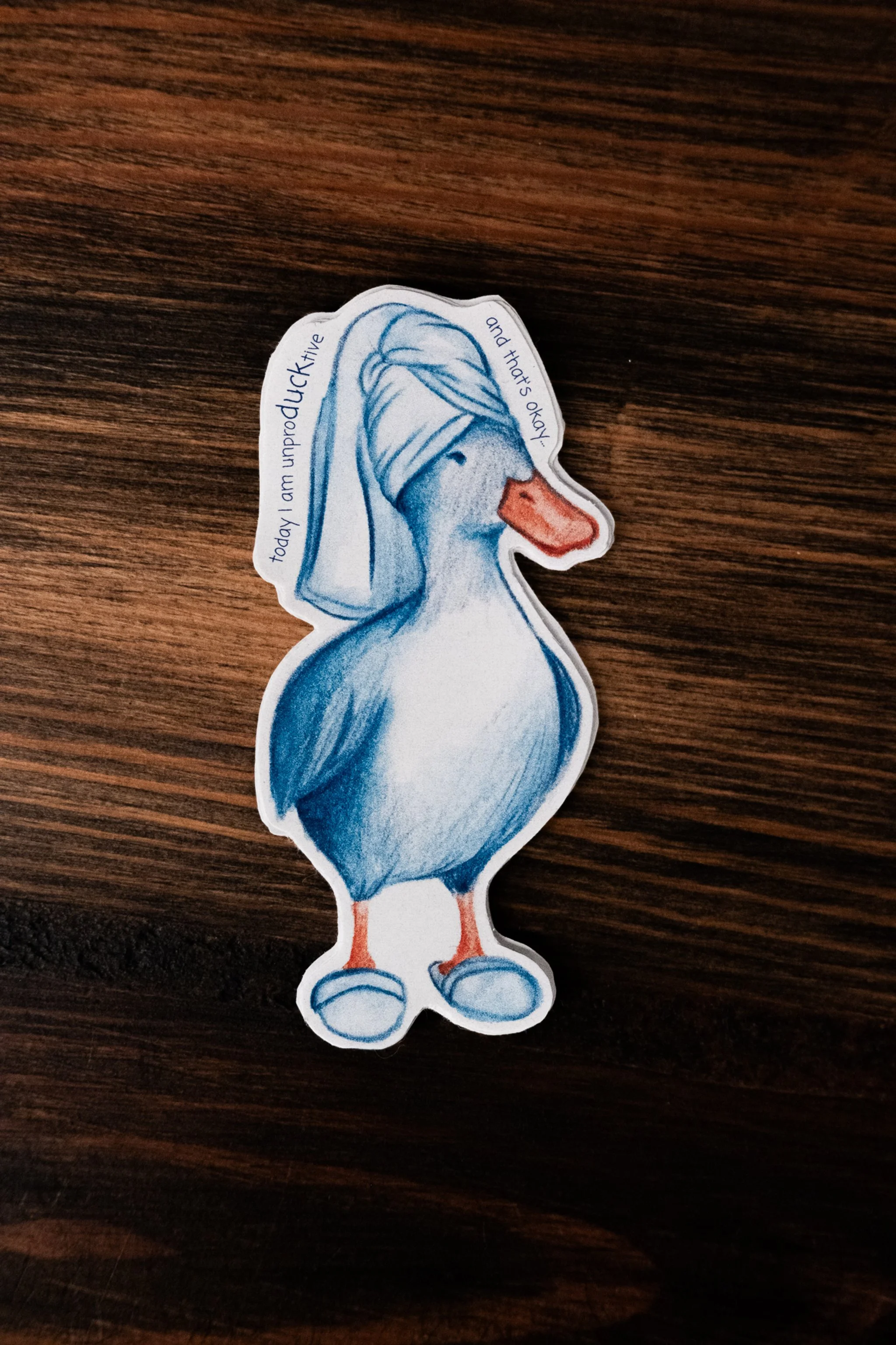 Sticker "Unproducktiv"