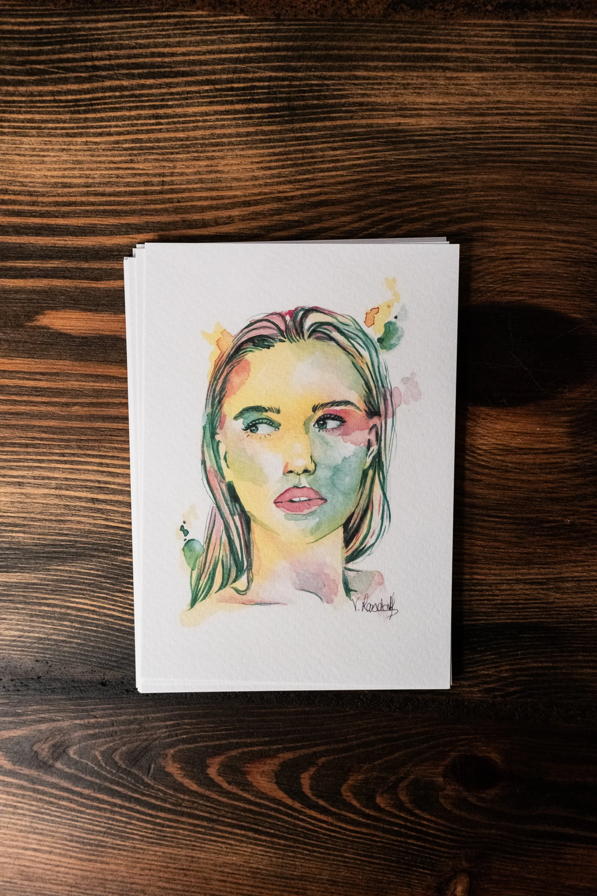 Postkarte "Autumn comes"
