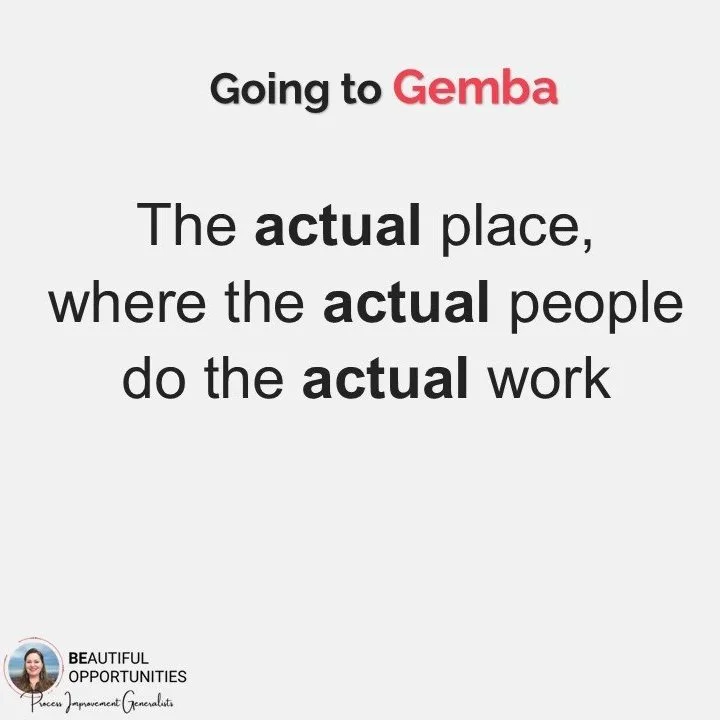 3.5 Activity 1 - The Gemba Walk