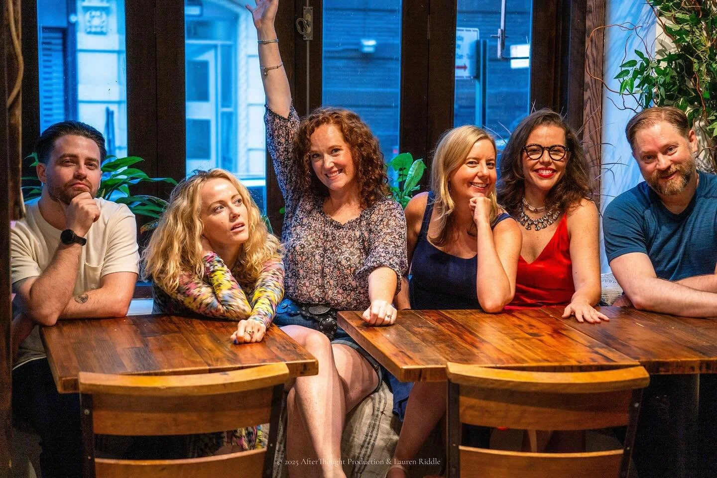 The biggest thank you to @chaoticgoodcafe and our July Storytellers: Francesca Ubatuba, Isaac Dayley, Gail Hilton @ghilton529, Devin Stagg @bettertogetherhere, &amp; Molly Canu @mollyanne219. Hosted by GGA&rsquo;s founder, Molly McCluskey @mollymccac