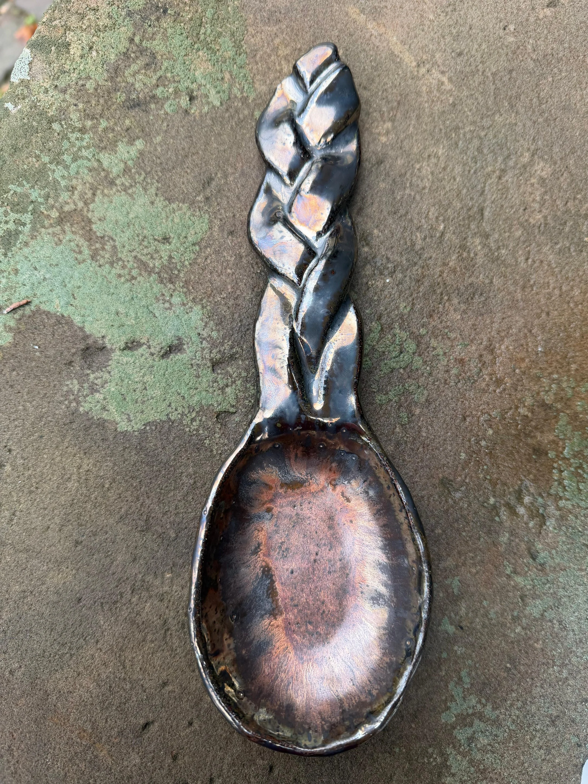 Spoons to Give: Ceramic Serving Spoon