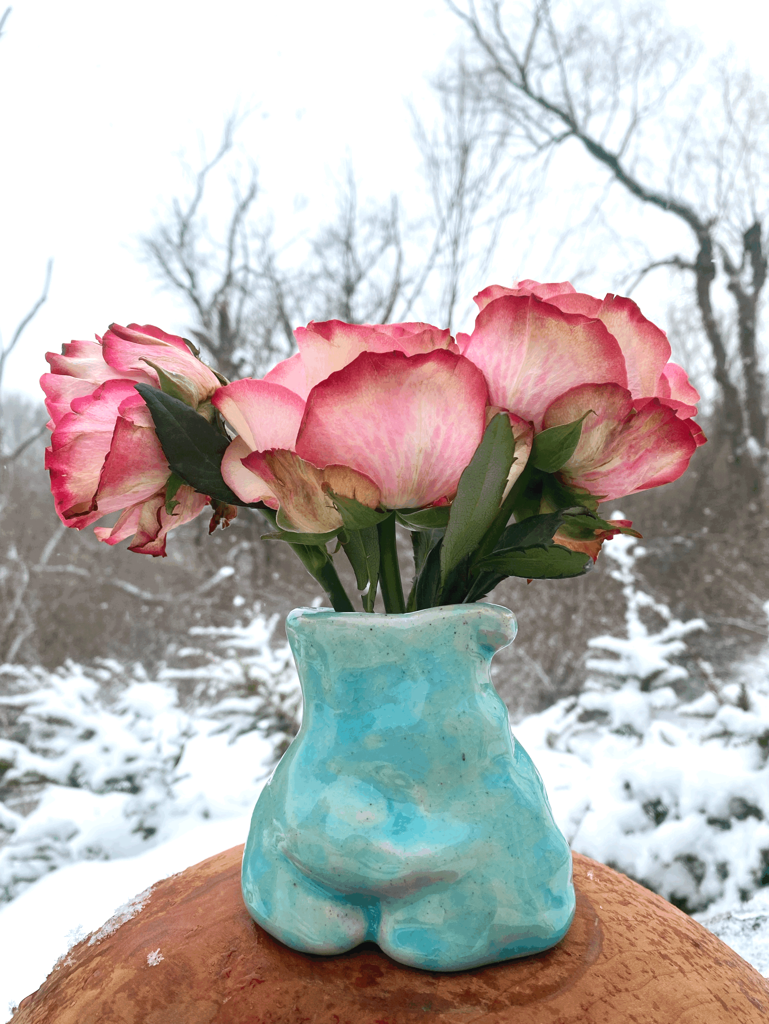 Give Them Their Flowers Vase