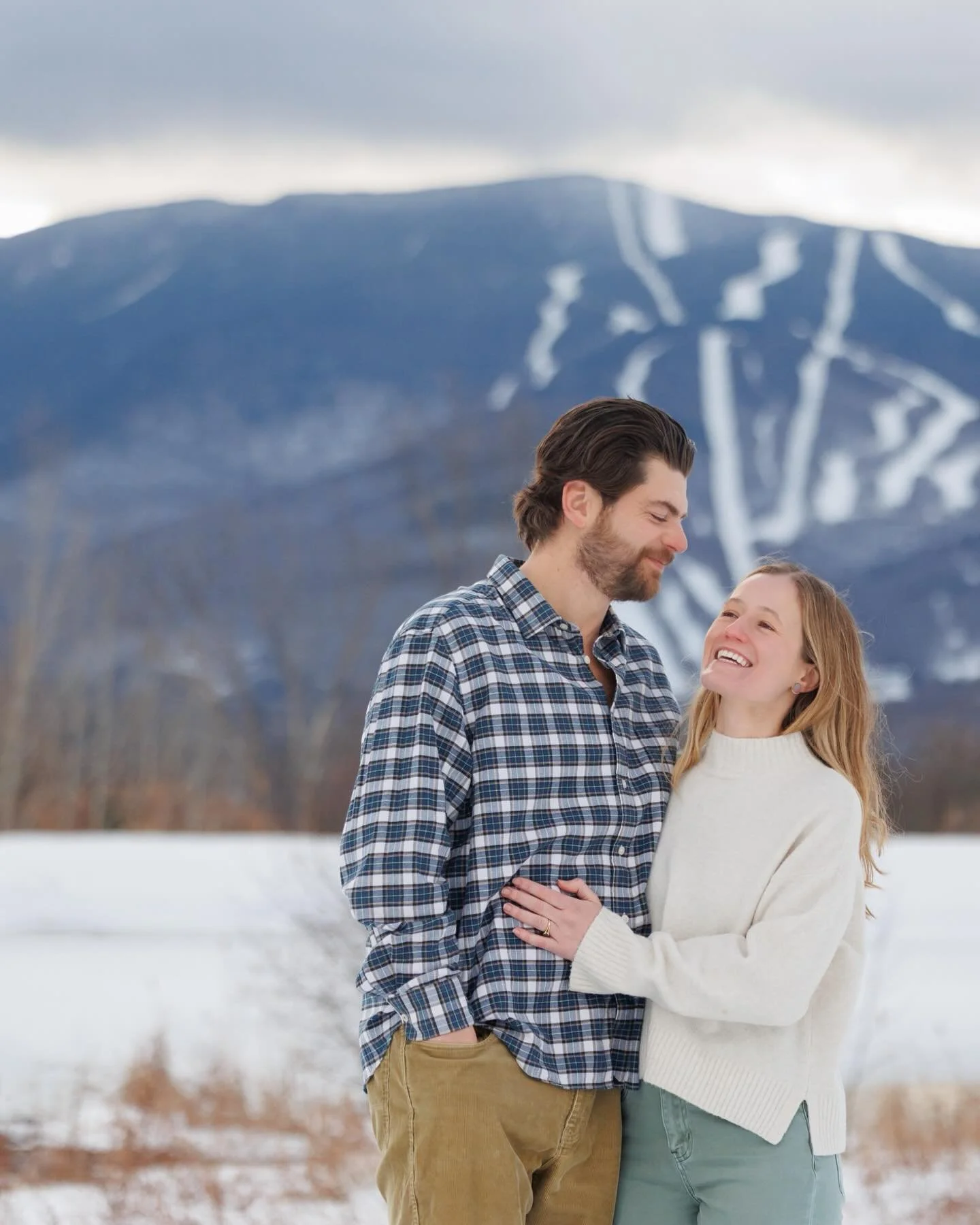 We didn&rsquo;t just pick a pretty spot.

We chose a place that felt like them.

The mountain they ski.
The river they swim in.
The dog who goes everywhere with them.

Your engagement session should feel like your real life &mdash; just a little more