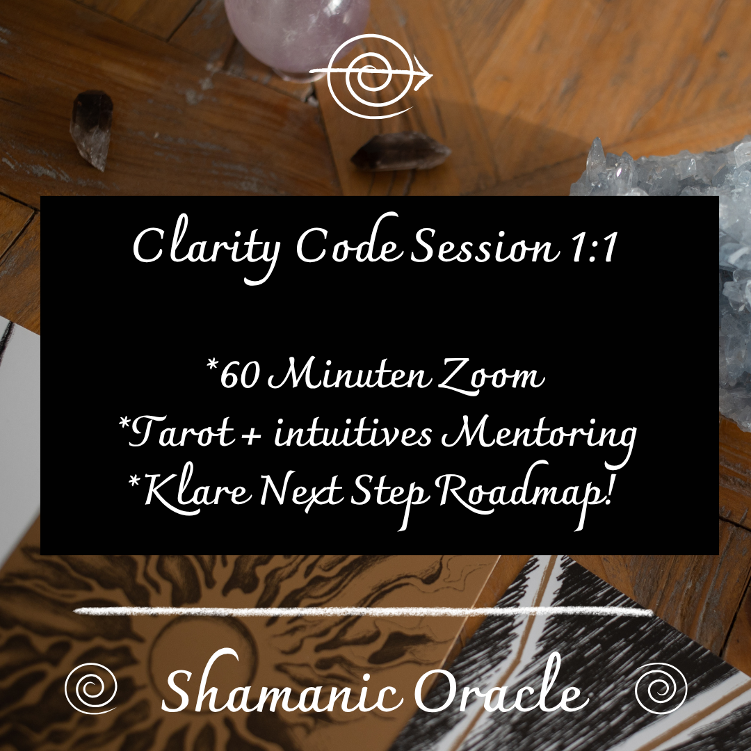 Clarity Code Session (60 Minuten Zoom 1:1)
