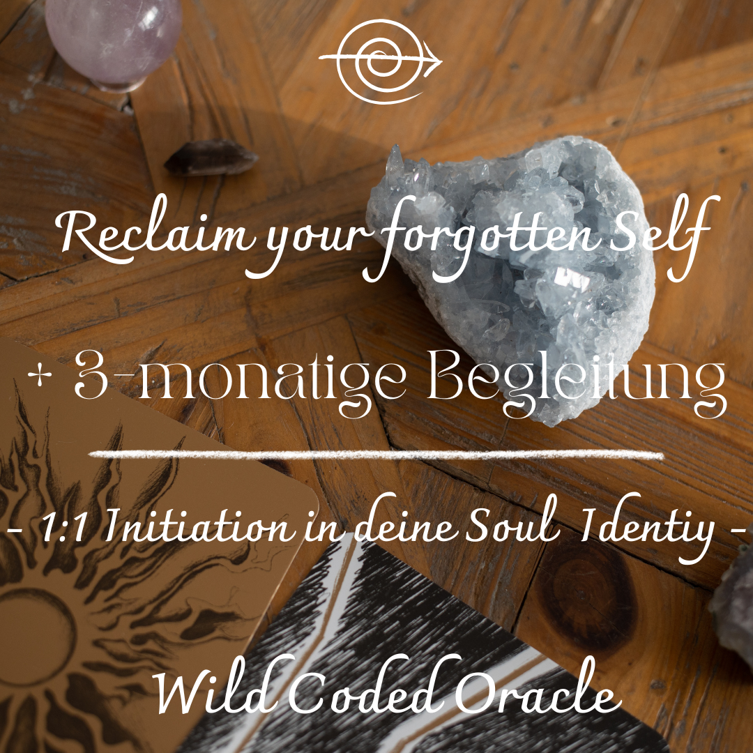 Reclaim your forgotten Self - 3 Monate 1:1 Initiation