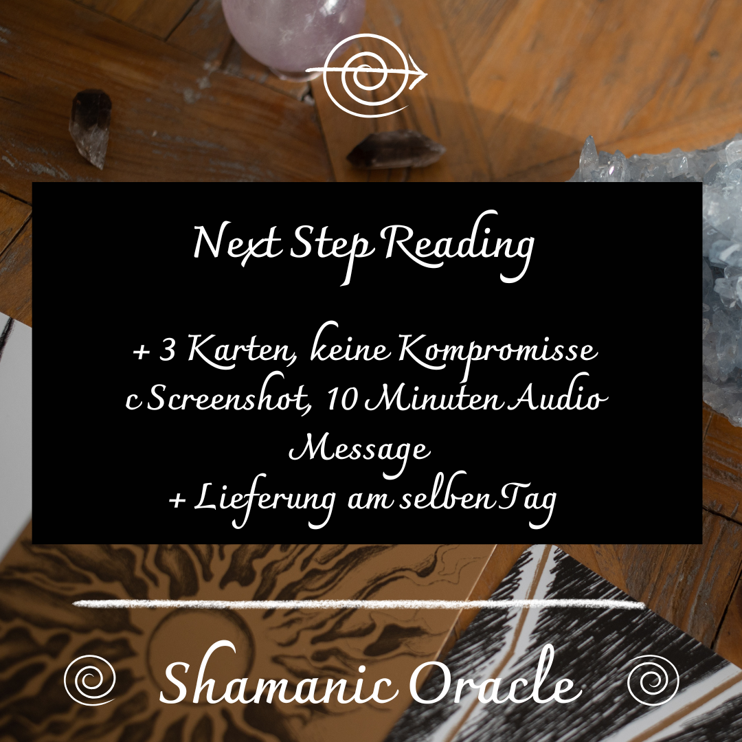 ✦ Next Step Reading – Klarheit in 10 Minuten