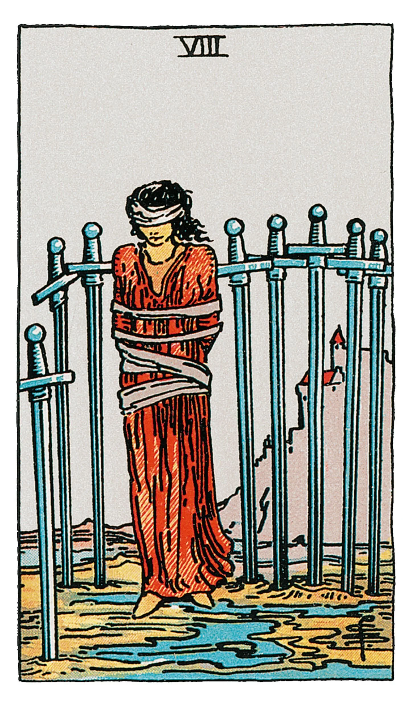 Tarot Acht der Schwerter Nicole Krueger