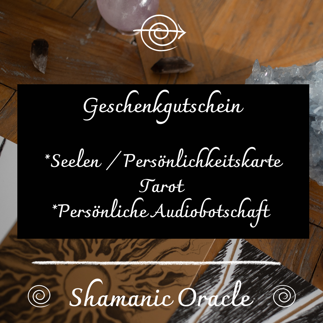 Geschenkgutschein – Seelen / Persönlichkeitskarte Tarot
