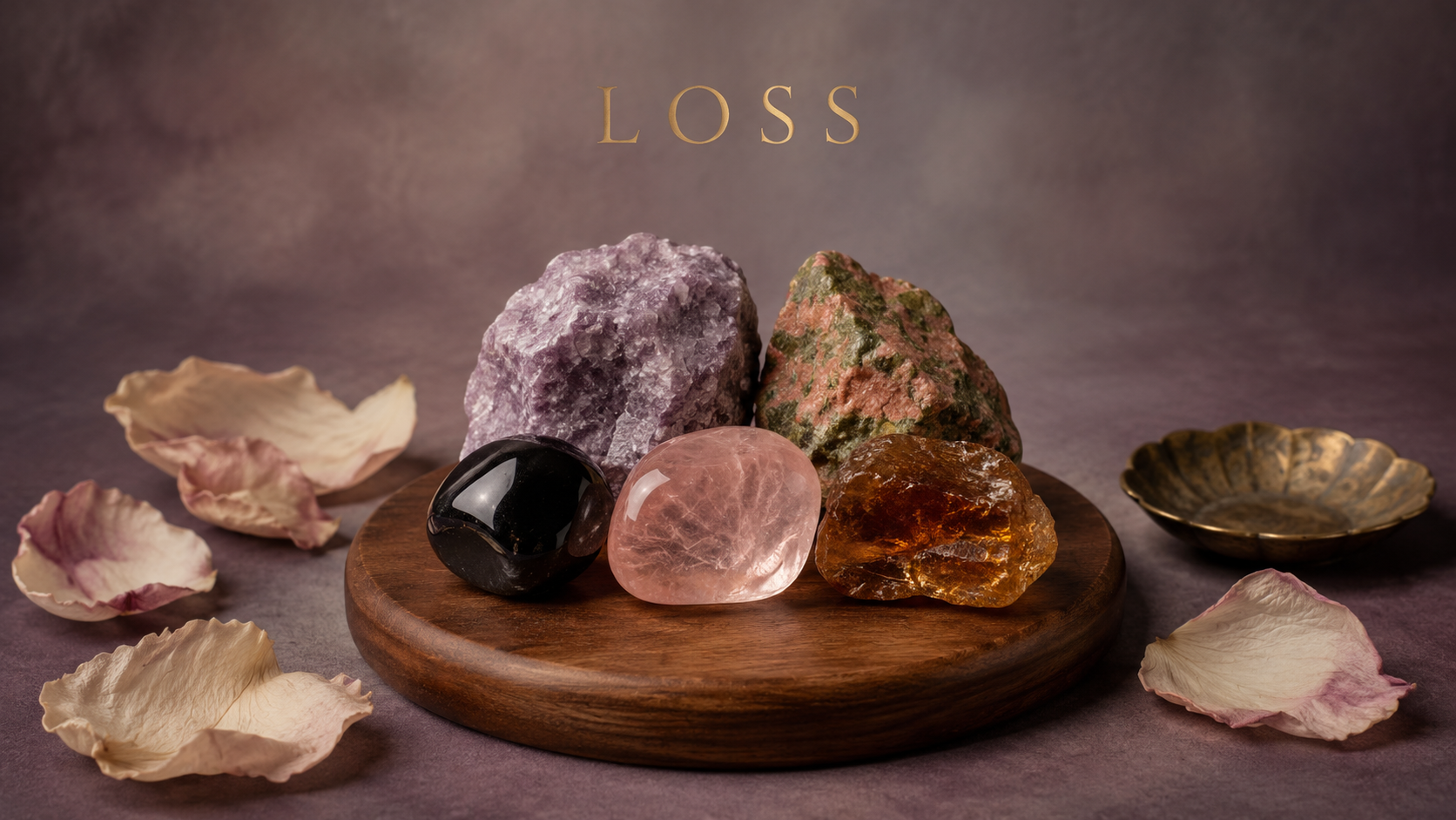 Crystals believed to help with loss