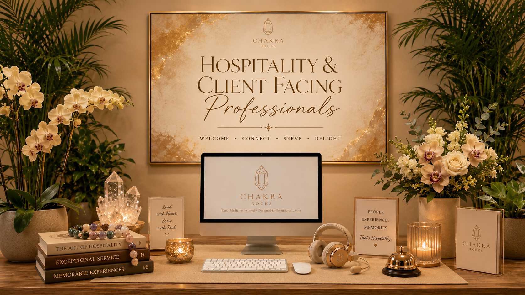 Crystals for Hospitality and Client Facing Professionals