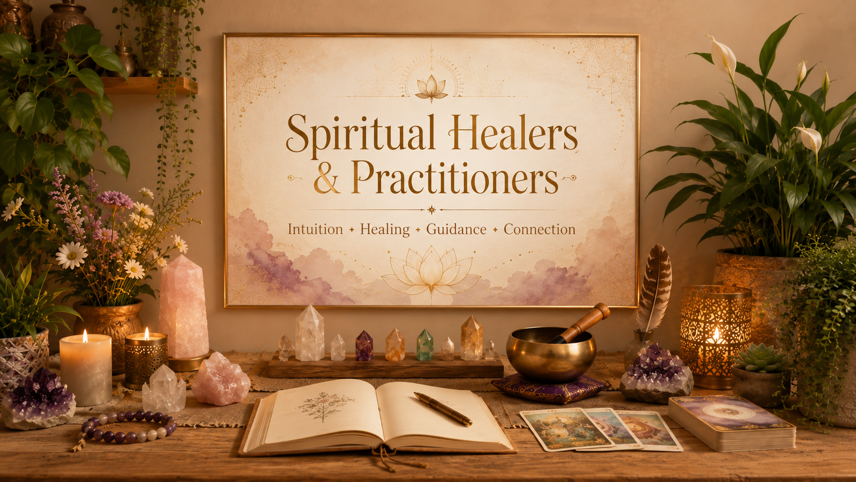 Crystals for Spiritual Healers & Practitioners