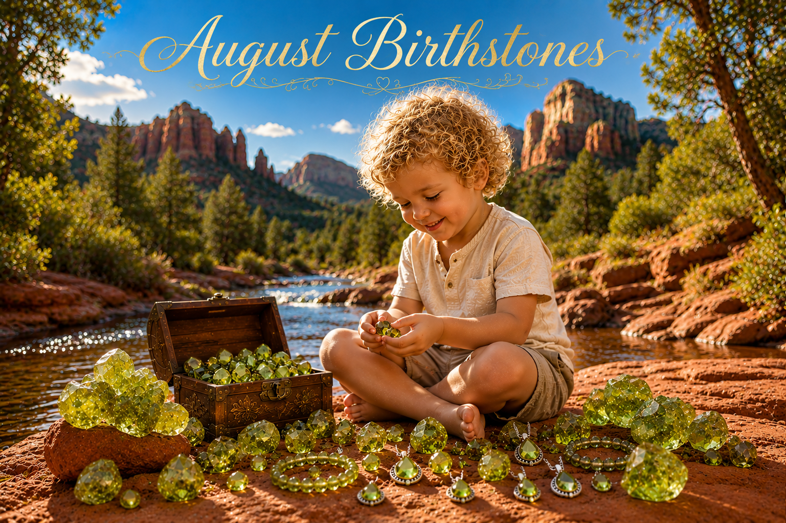 August Birthstones