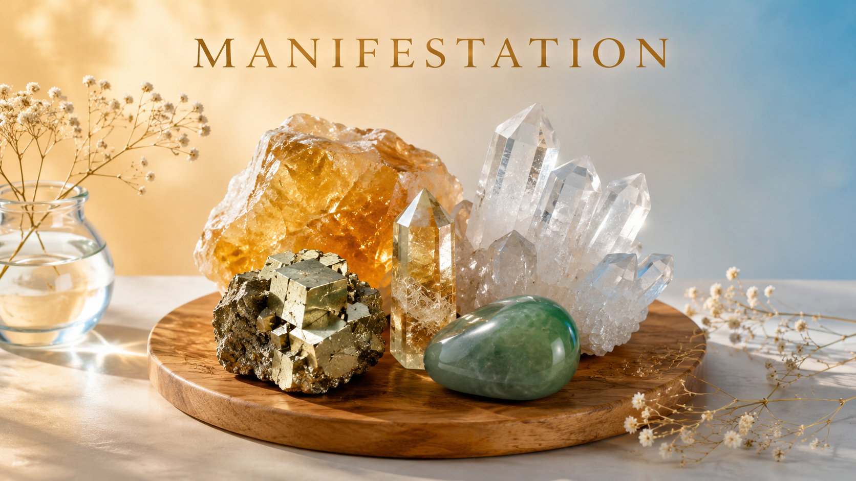 Crystals believed to help you Manifest