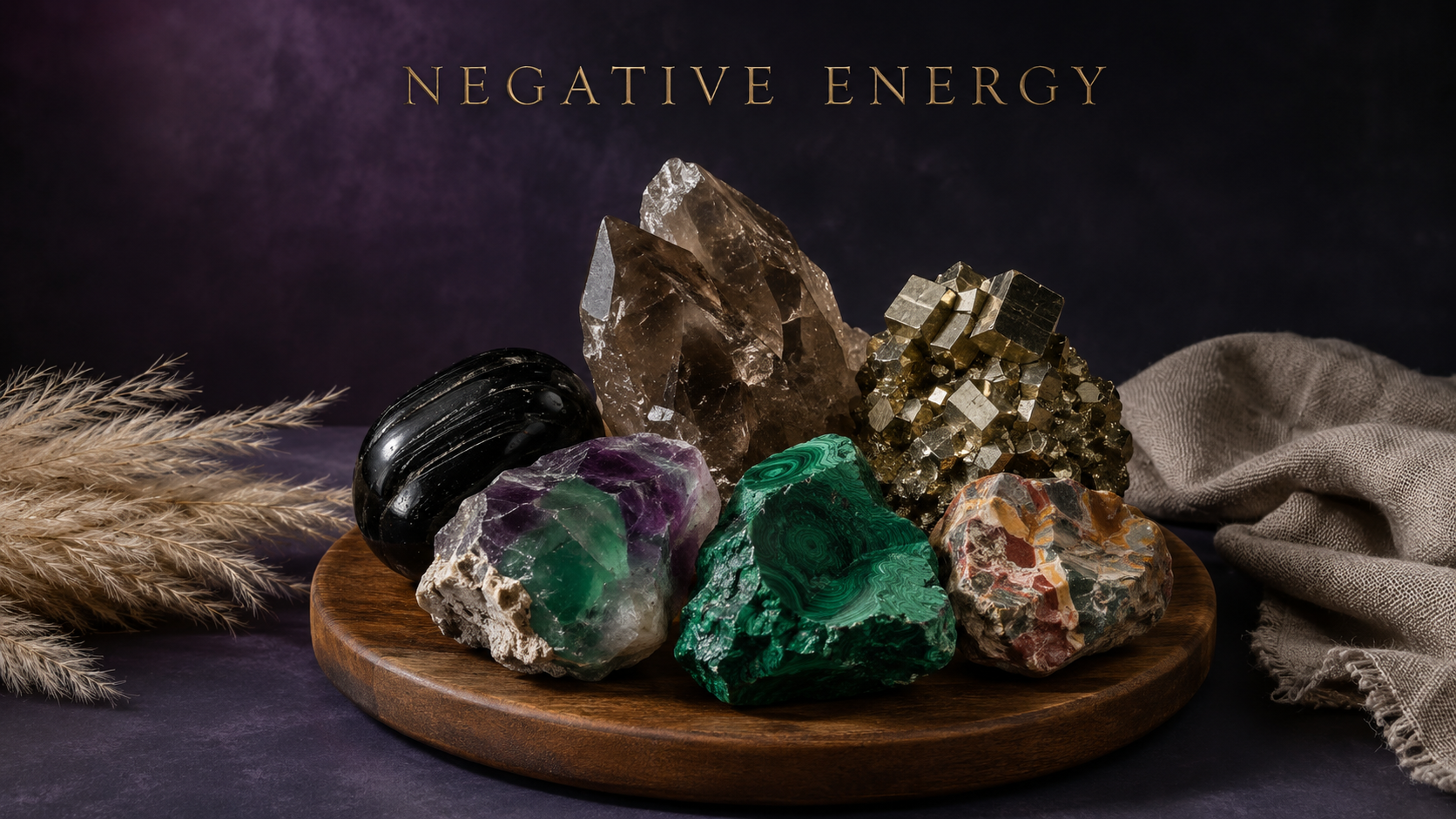 Our Pick: Top 5 Crystals for Negative Energy
