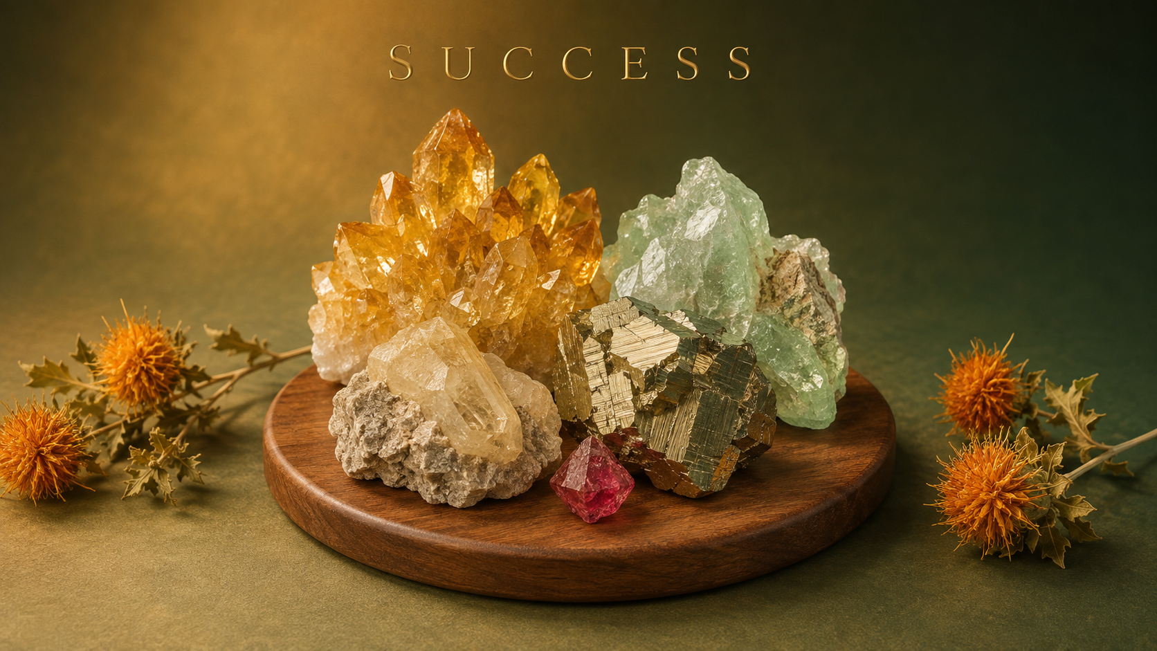 Crystals believed to help you succeed