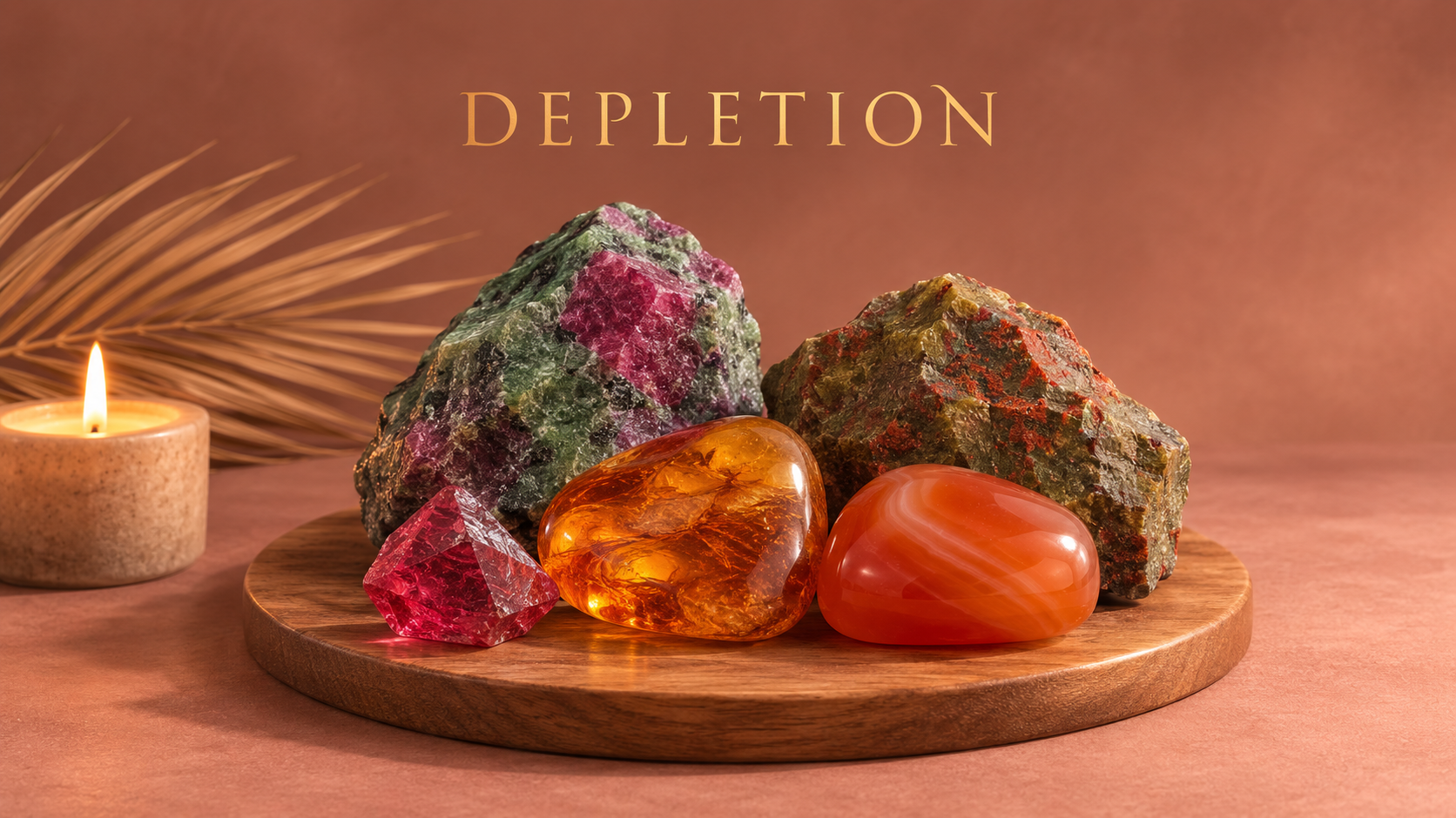 Crystals that help with depletion