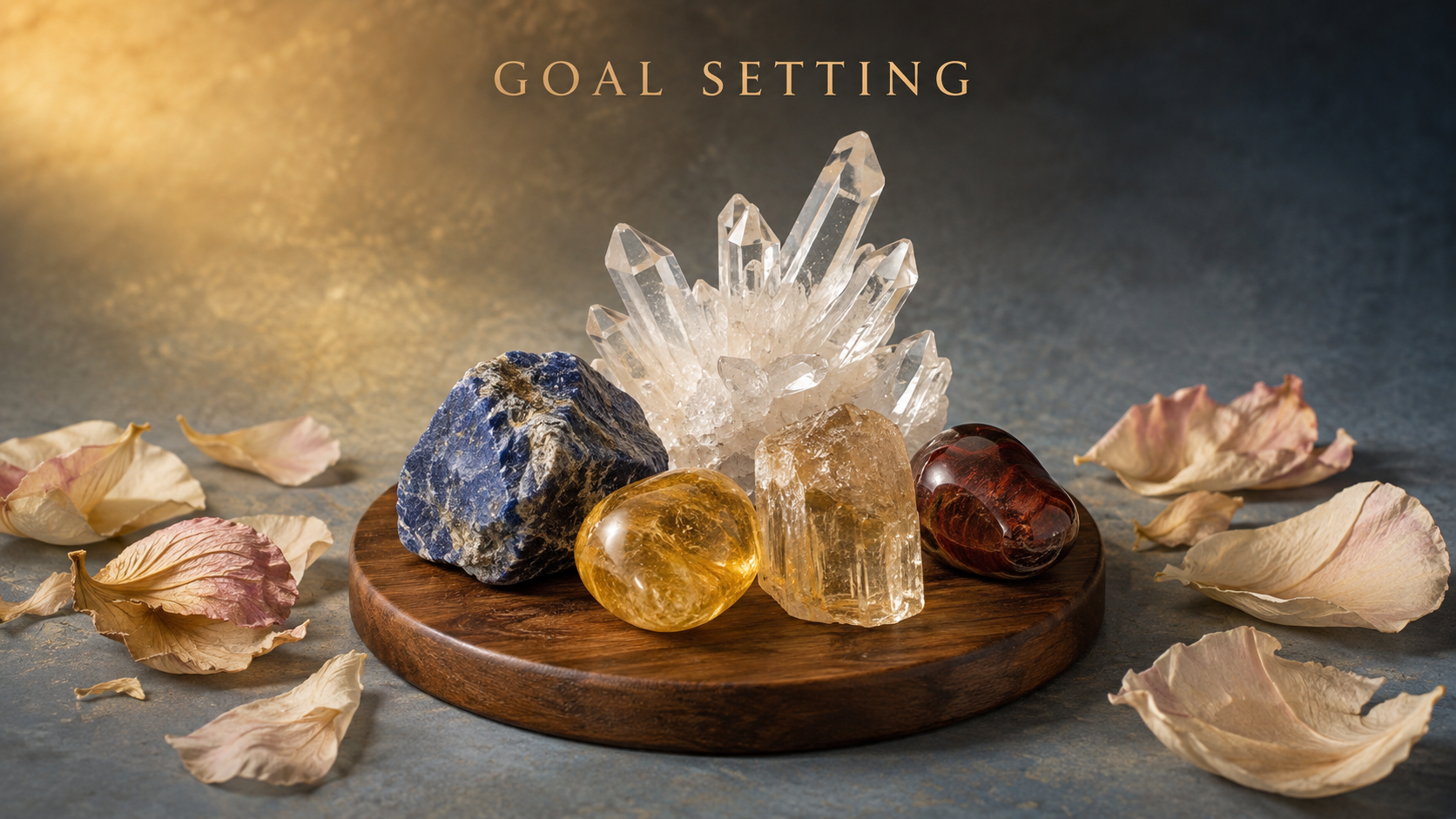 Crystals believed to help with goal planning