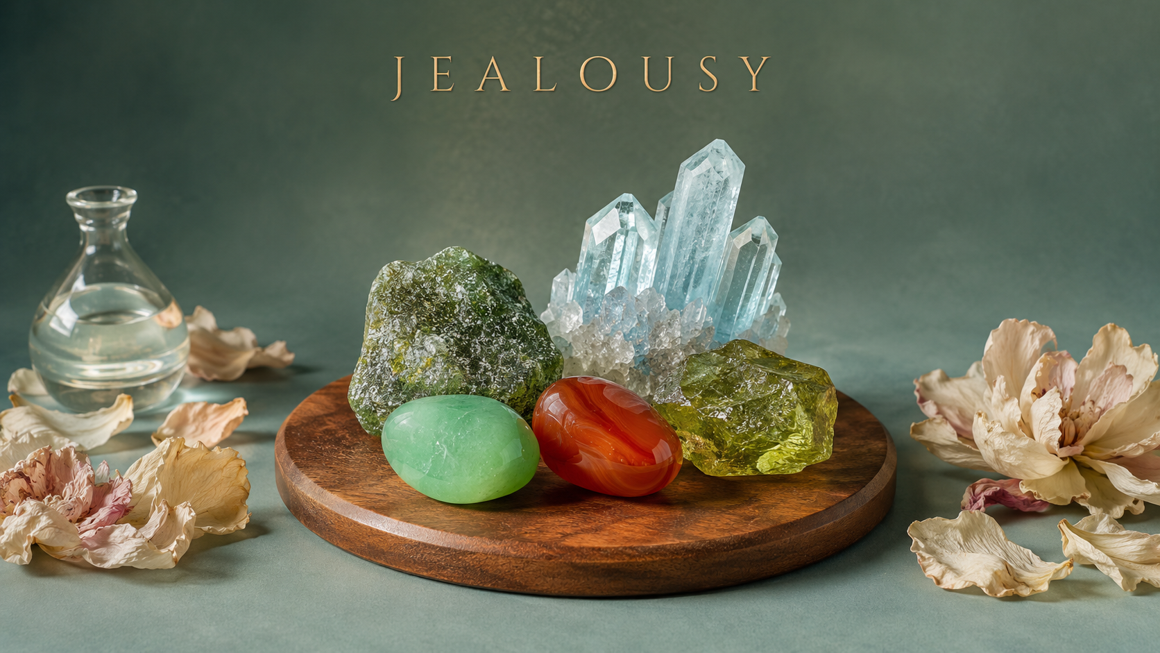 Crystals believed to help with feelings of jealousy