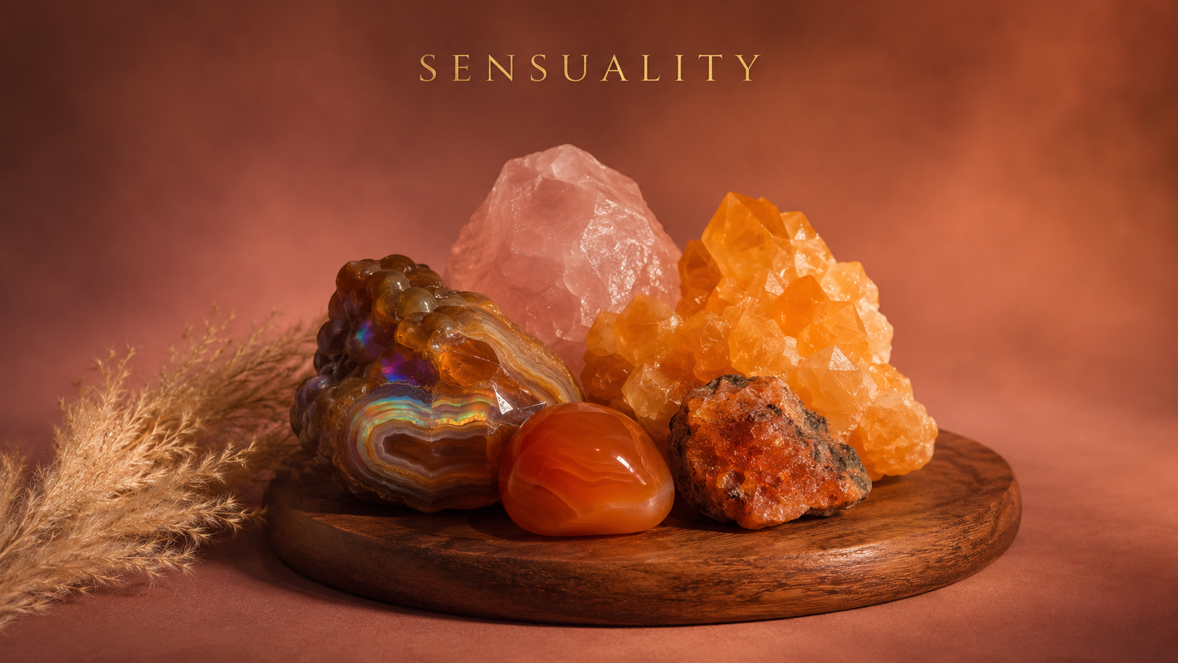Crystals believed to help with sensuality