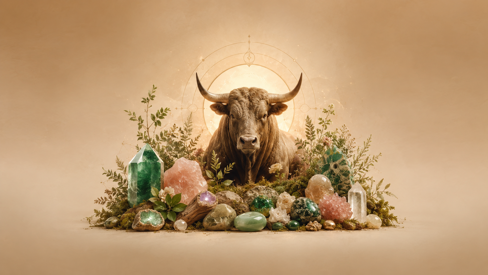 Taurus Crystal Banner