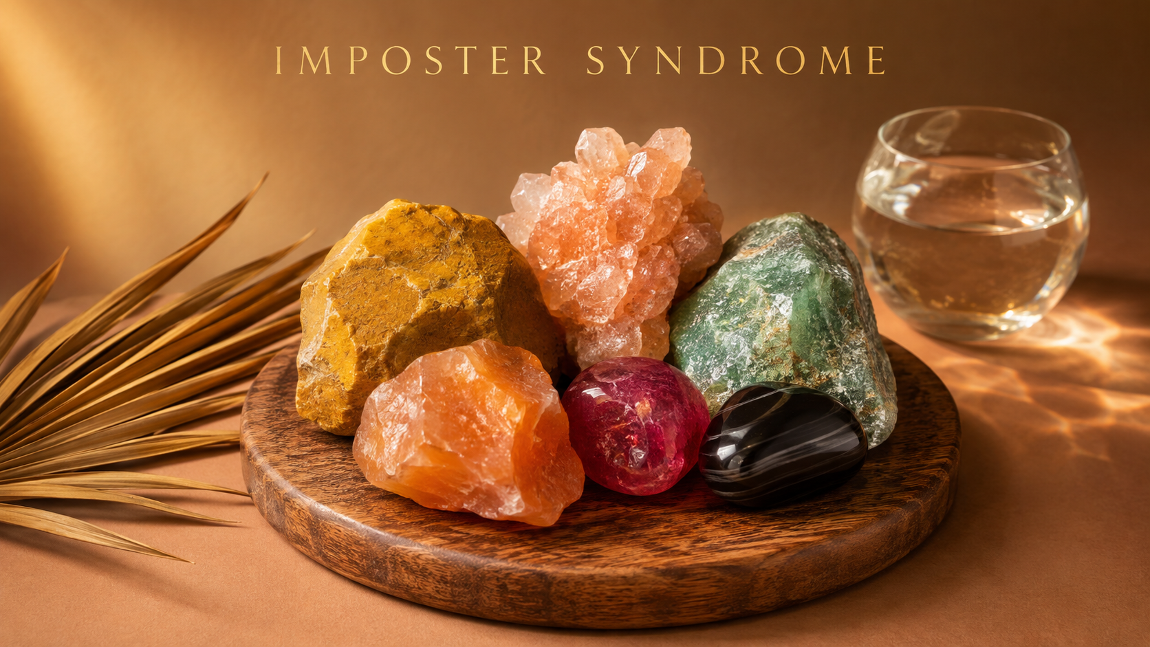 Crystals Believed to help imposter syndrome