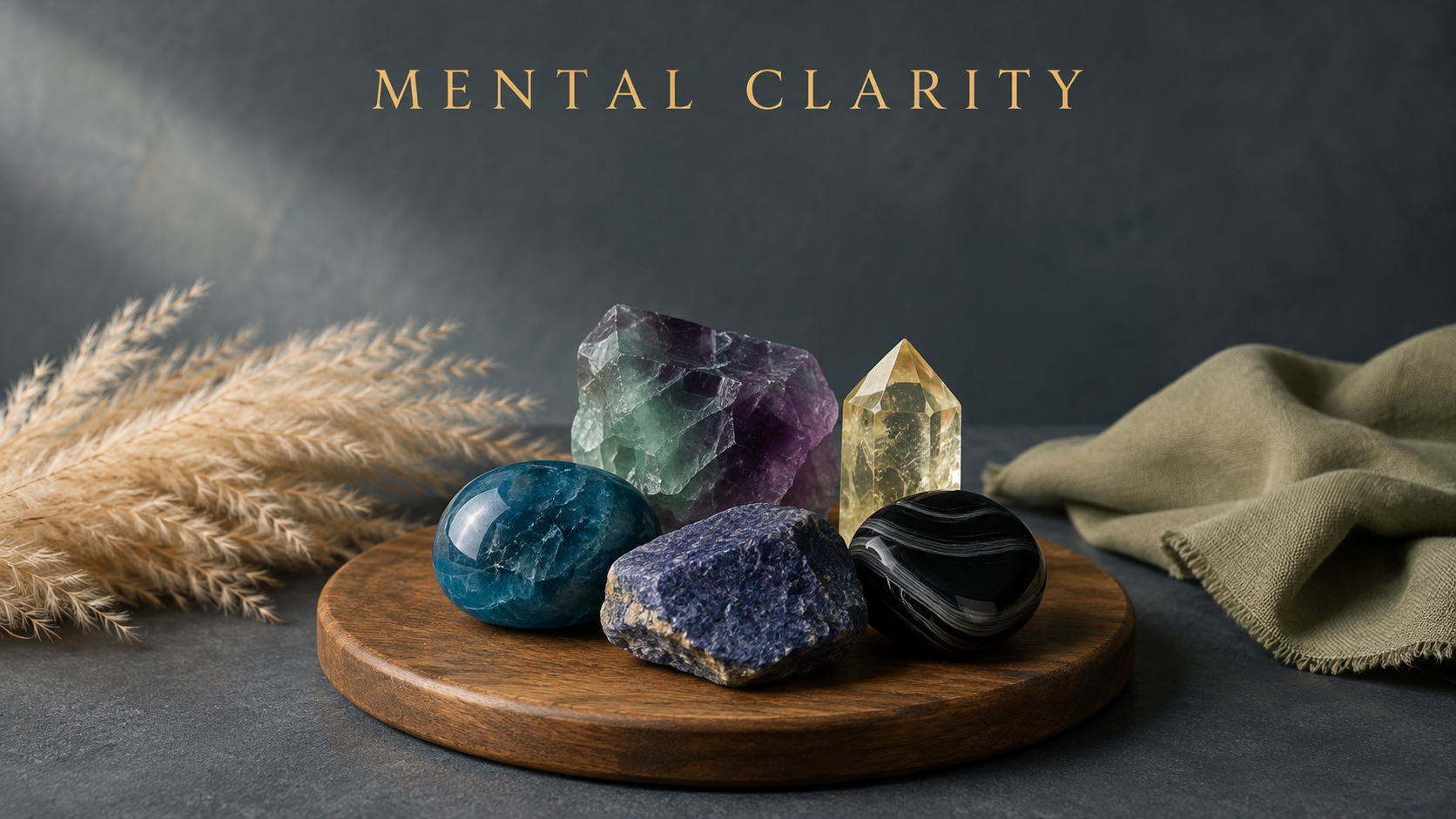 Crystals believed to help with mental clarity