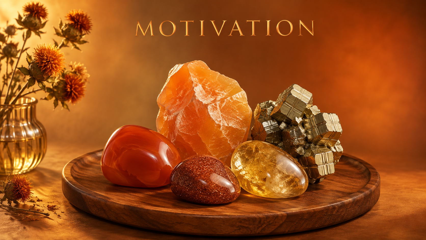 Crystals Believed to help with motivation