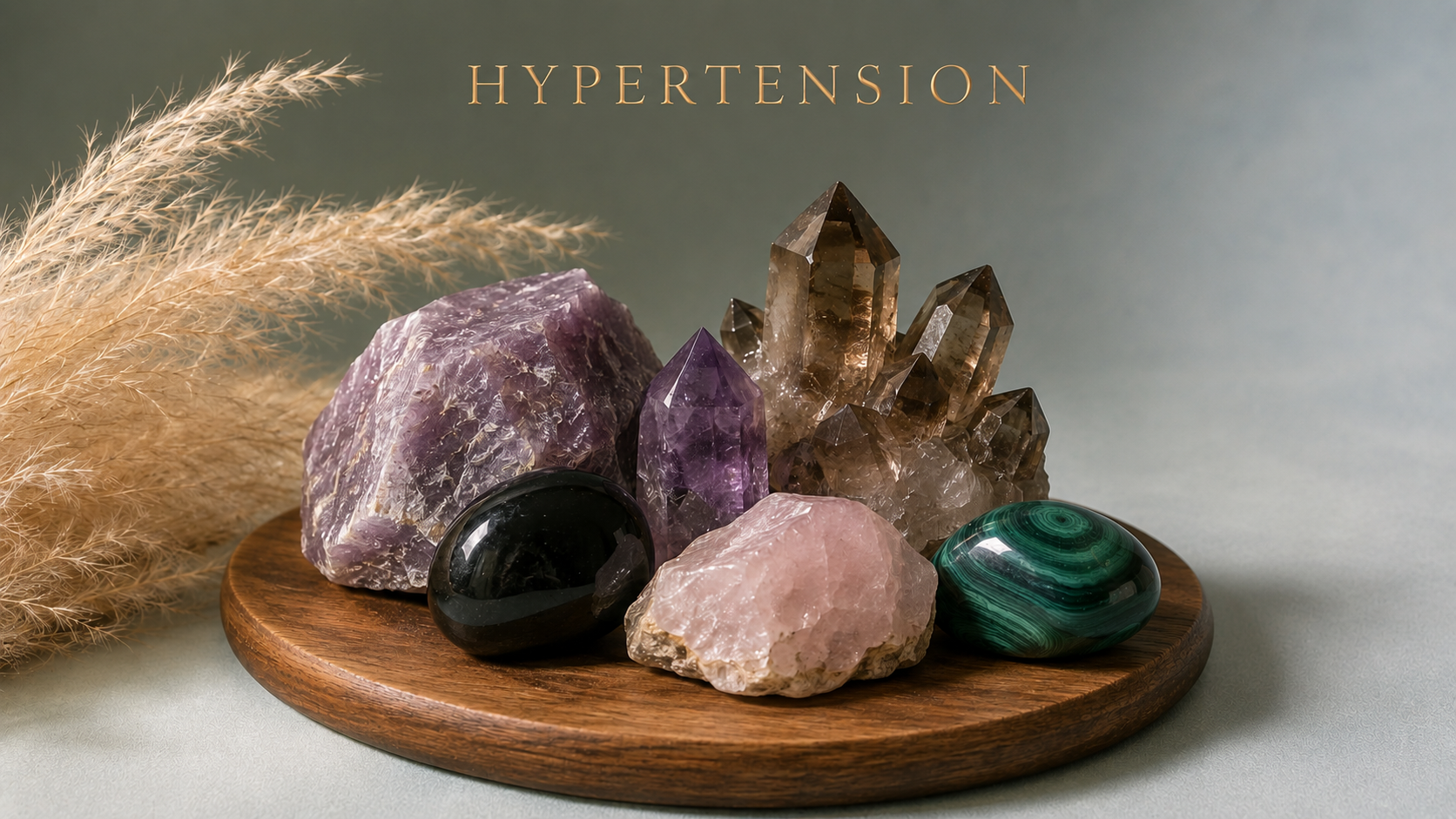 Crystals believed to help with hypertension