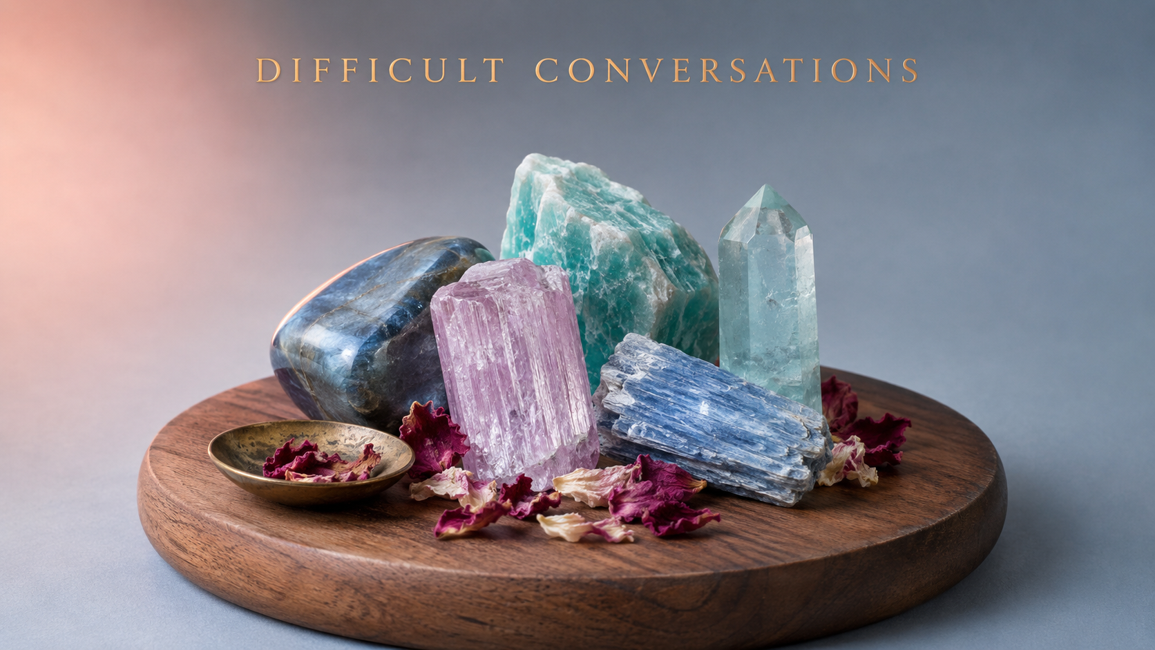 Crystals believed to help with difficult conversations