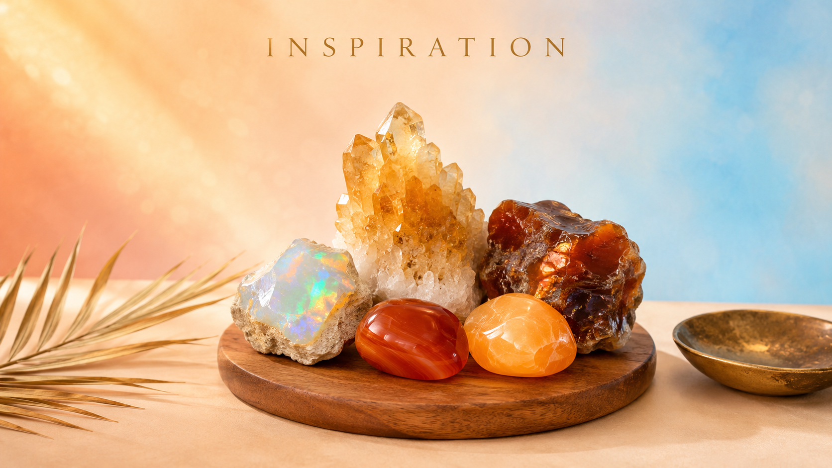Crystals believed to inspire