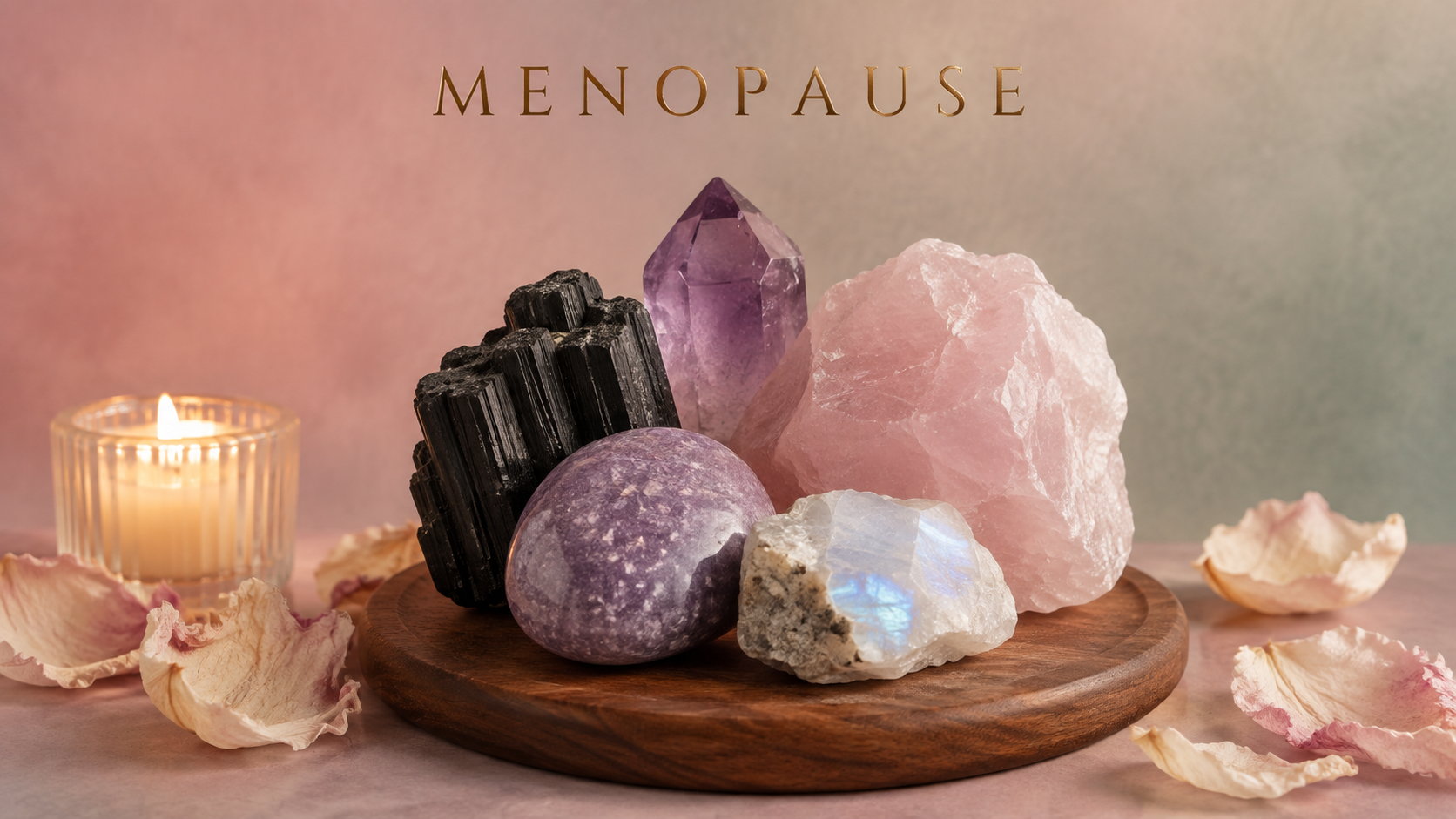 Crystals Believed to Help With Menopause